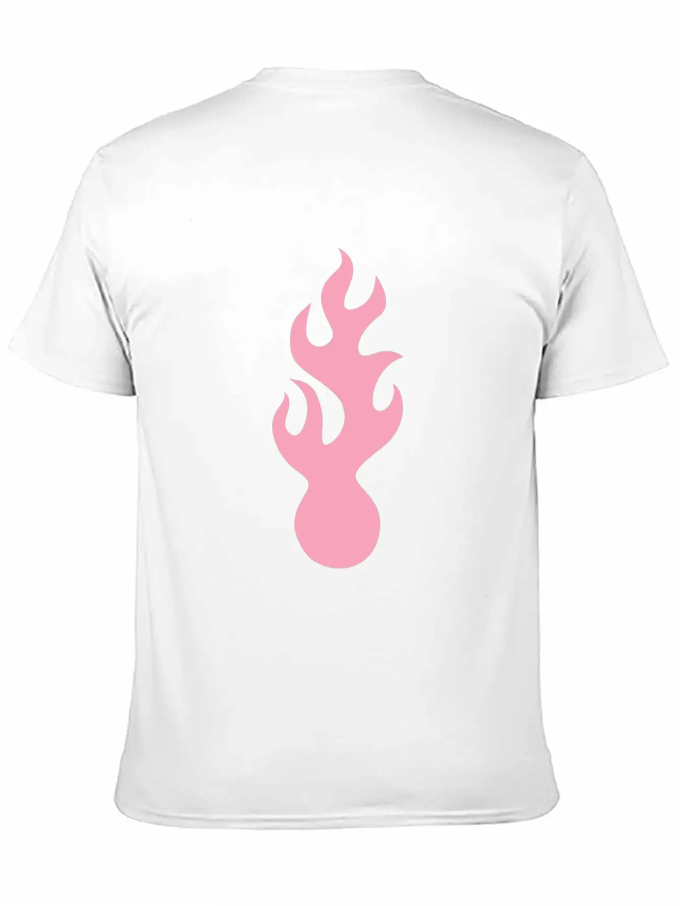 Pink Flame Tribal Art Tribe Floral Paleo Cave Lightweight Cotton T-Shirt – Daily Comfort Graphic Shirt