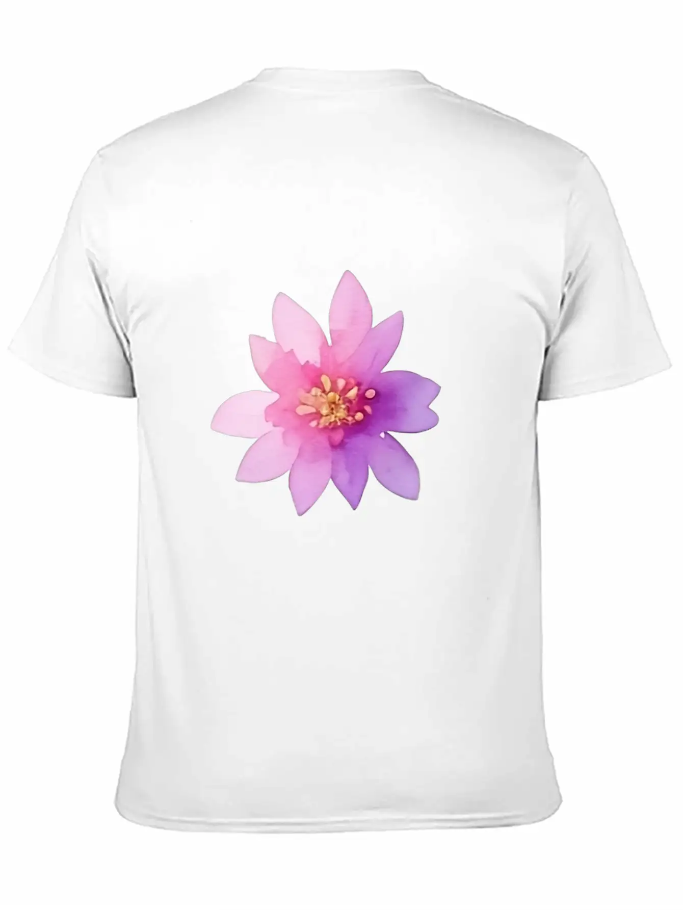 Pink Lotus OrWater Lily Flower Classic Fit Graphic Tee For Daily Comfort – Unisex Cotton Shirt
