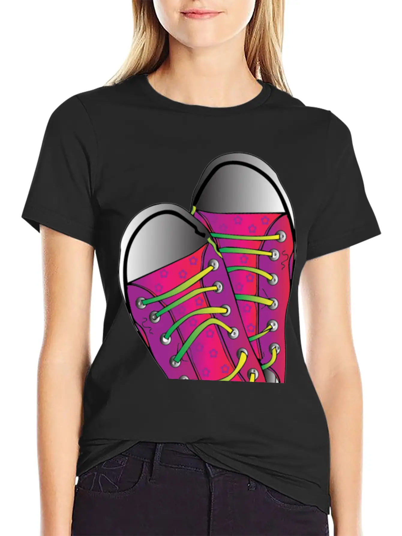 PINK NEON TENNIS Modern Fit Casual T-Shirt ��� Clean And Versatile Design