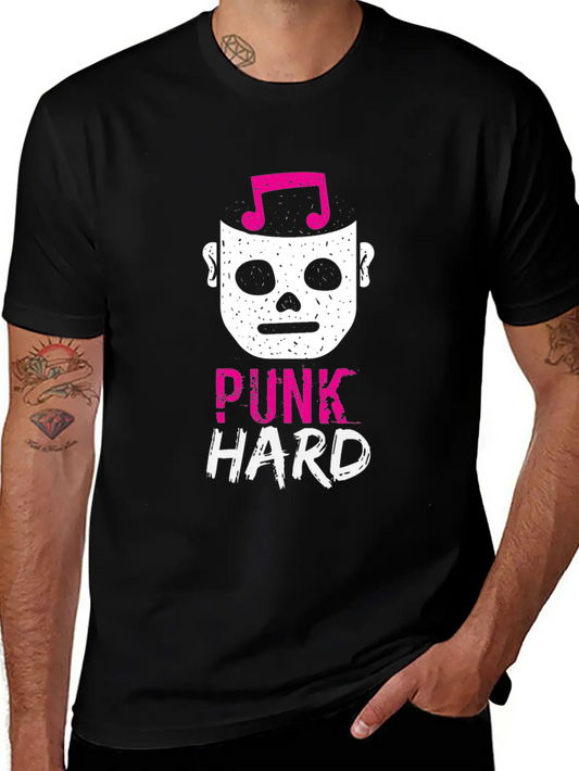 Pink Punk Classic Fit Graphic Tee For Daily Comfort – Unisex Cotton Shirt