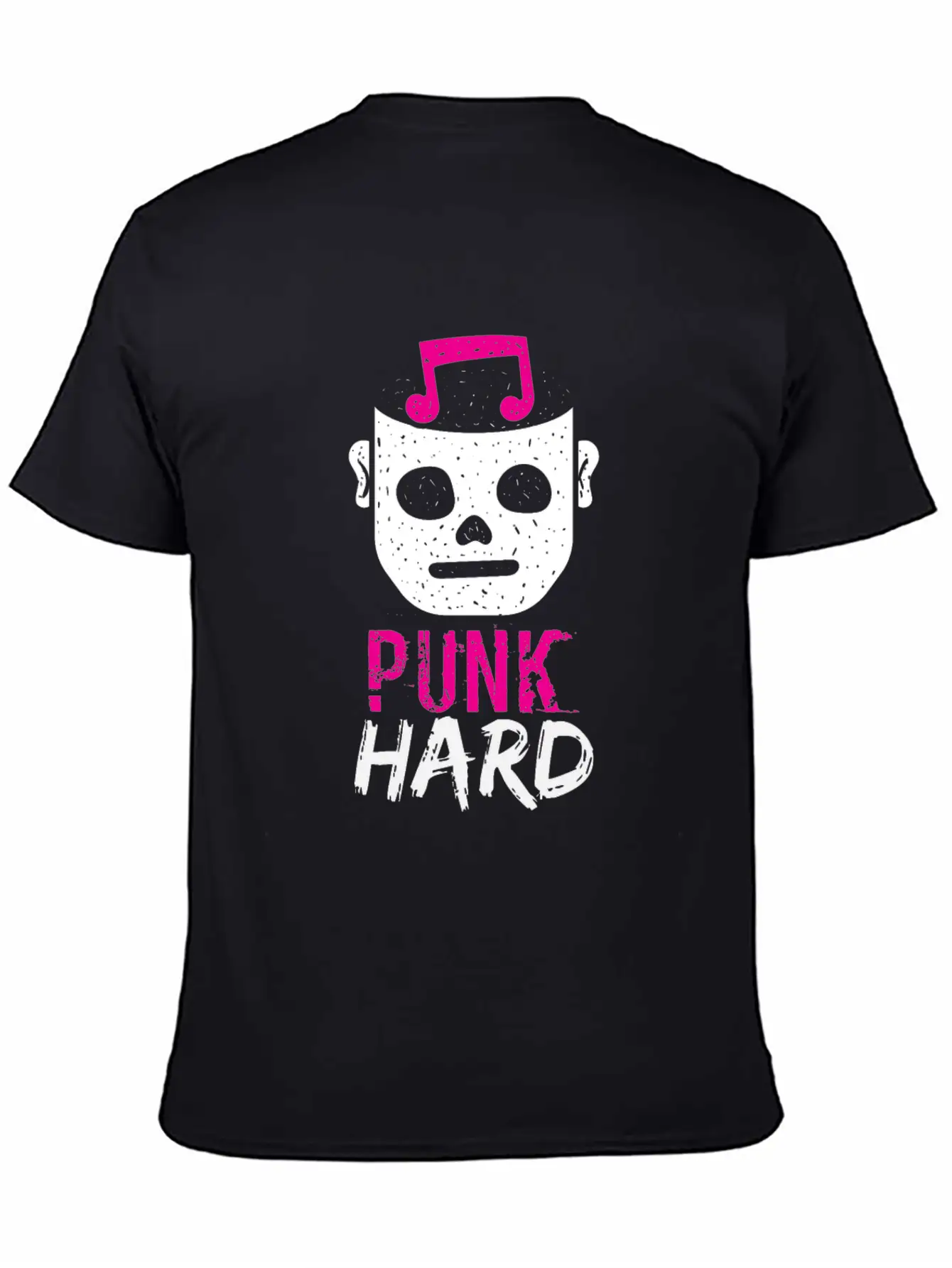 Pink Punk Classic Fit Graphic Tee For Daily Comfort – Unisex Cotton Shirt