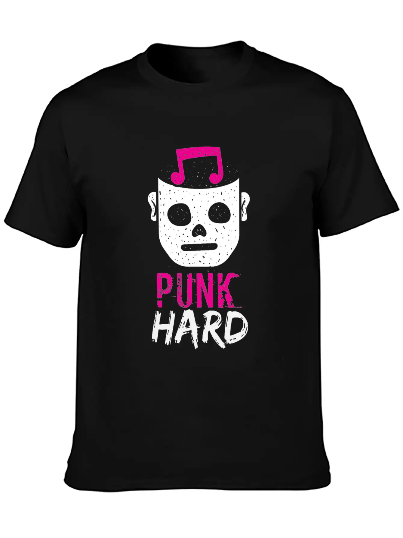 Pink Punk Classic Fit Graphic Tee For Daily Comfort – Unisex Cotton Shirt