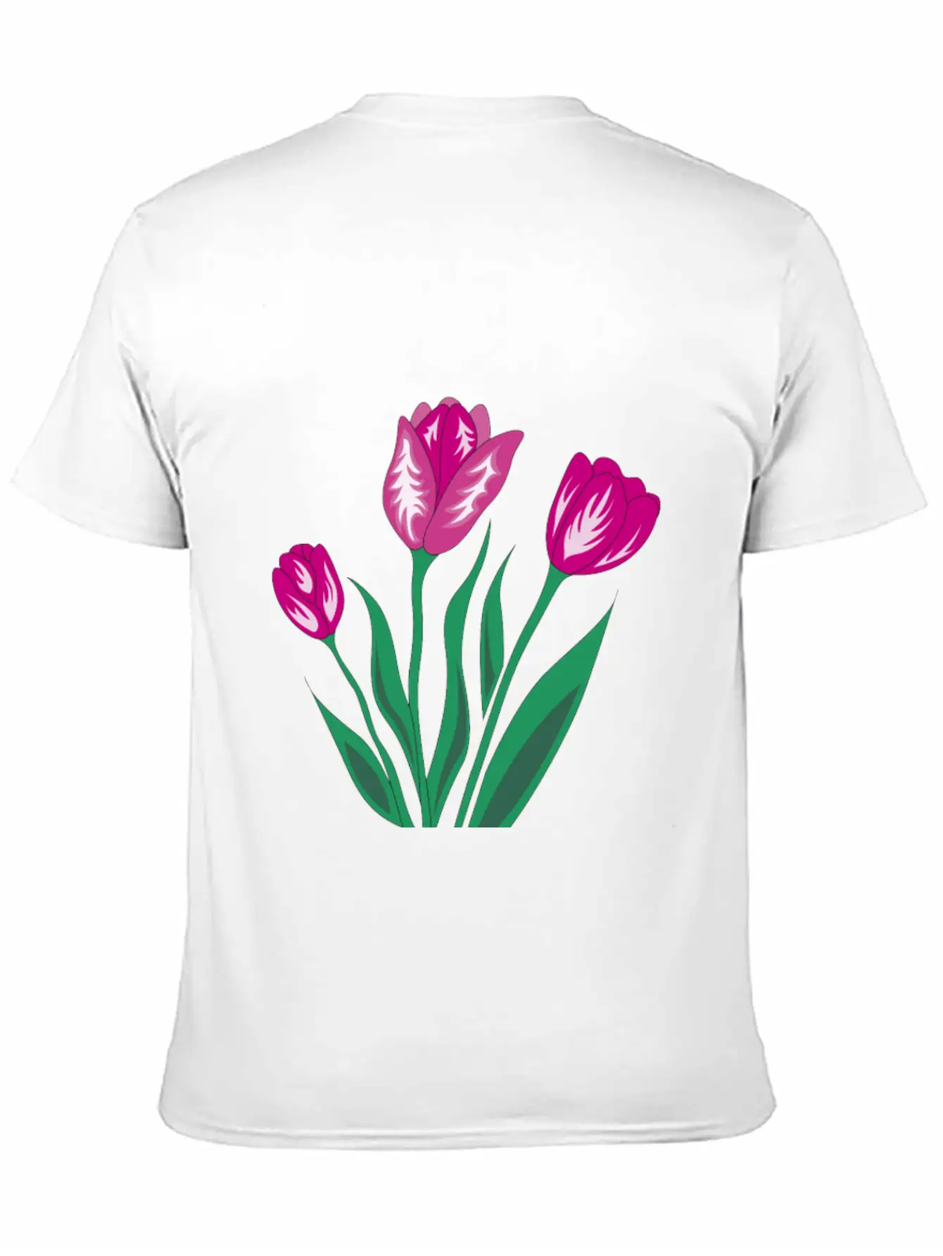 Pink Tulip Relaxed Everyday Tee – Lightweight And Durable Cotton