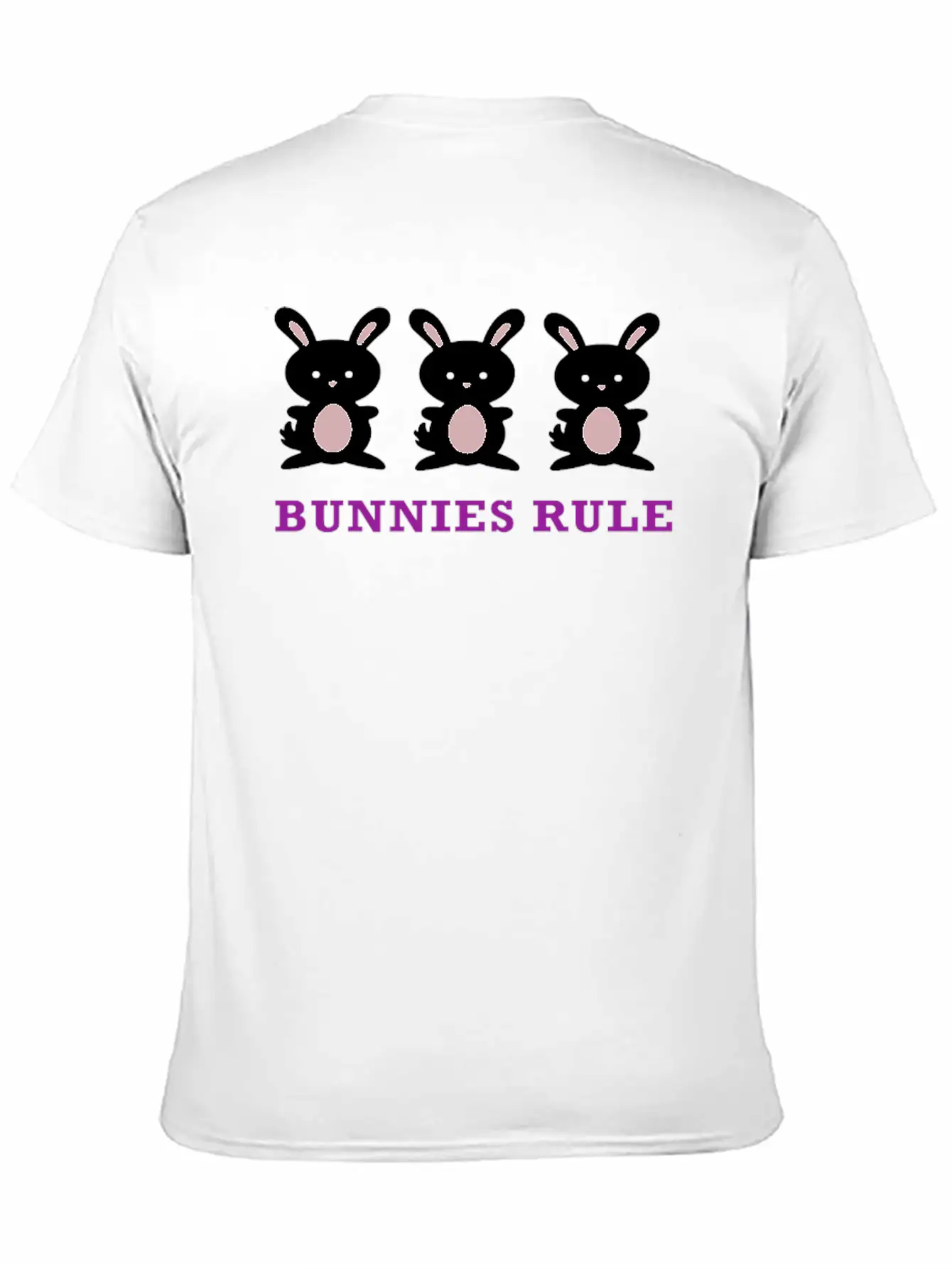 Pink Writing Unisex Casual T-Shirt – Clean Design For Daily Comfort