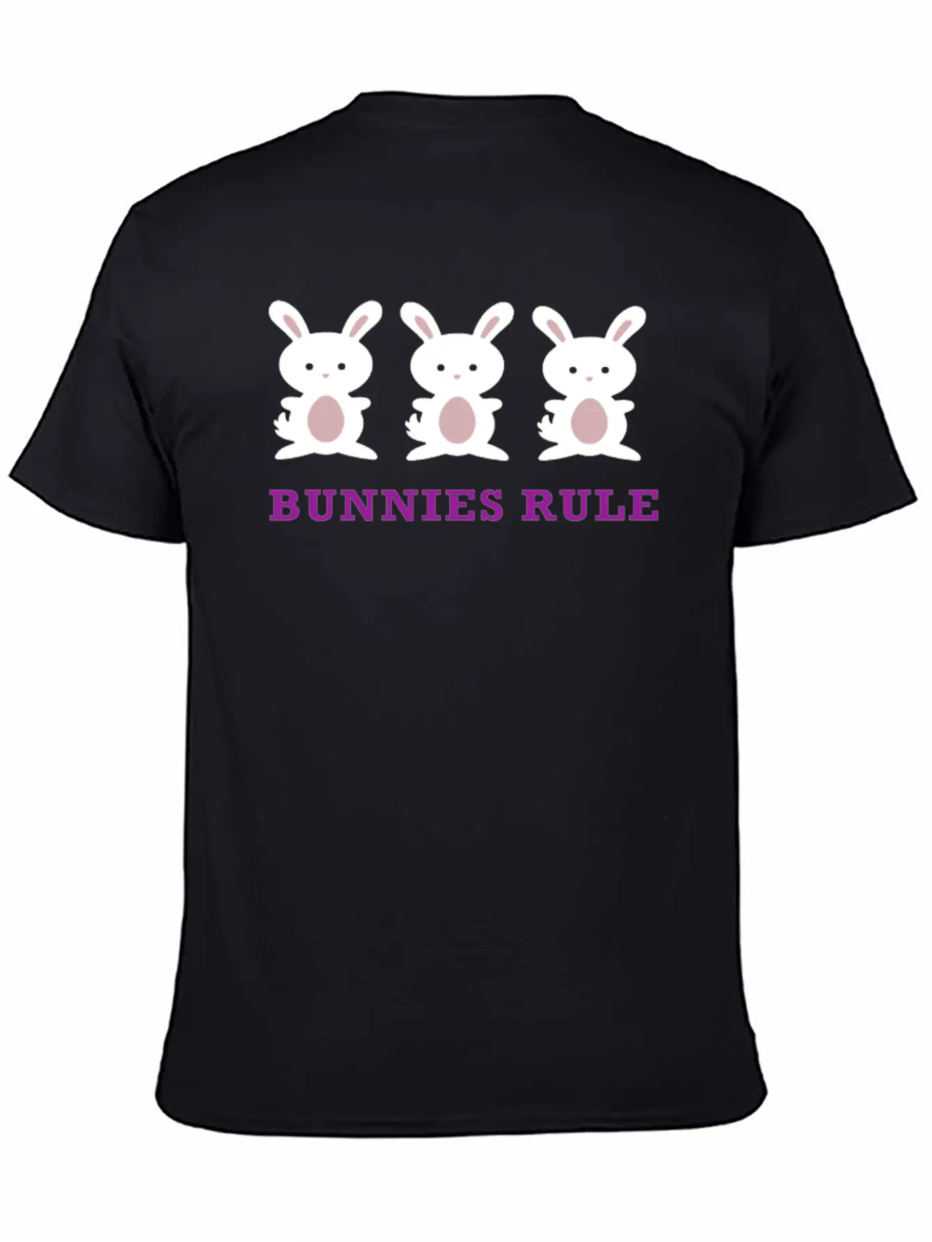 Pink Writing Unisex Casual T-Shirt – Clean Design For Daily Comfort