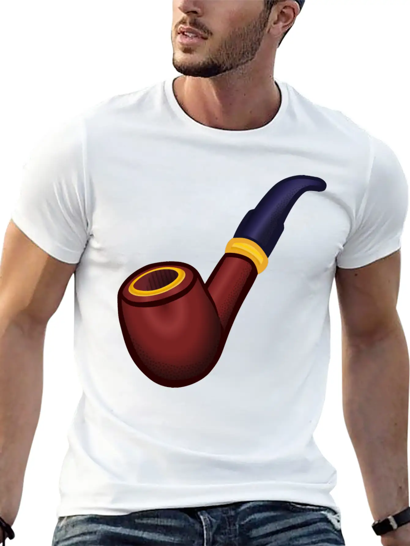 Pipe Coloured Relaxed Everyday Tee – Lightweight And Durable Cotton