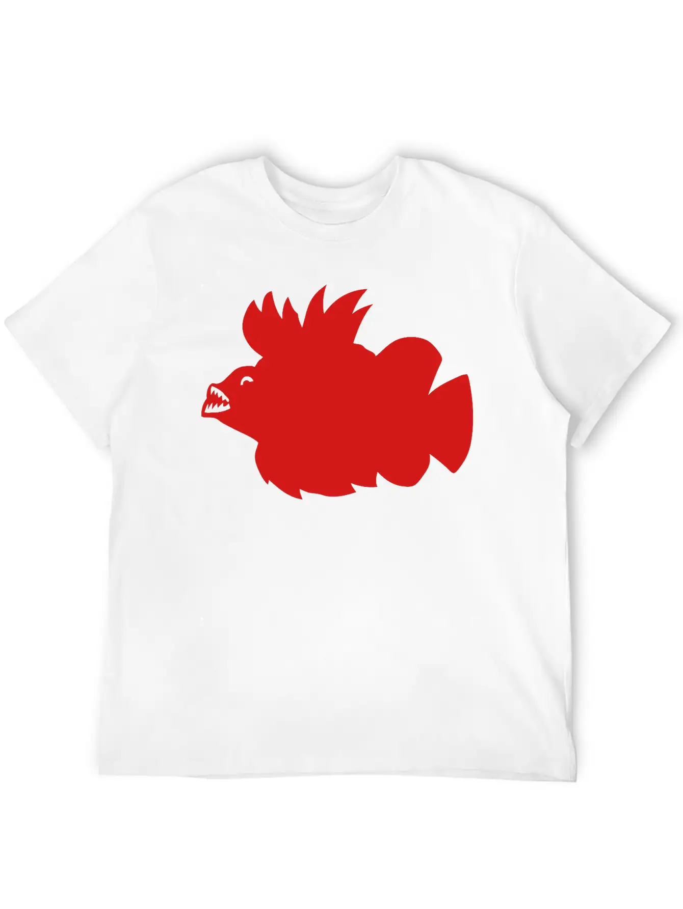 Piranha Shadow Figure 602 Relaxed Everyday Tee – Lightweight And Durable Cotton