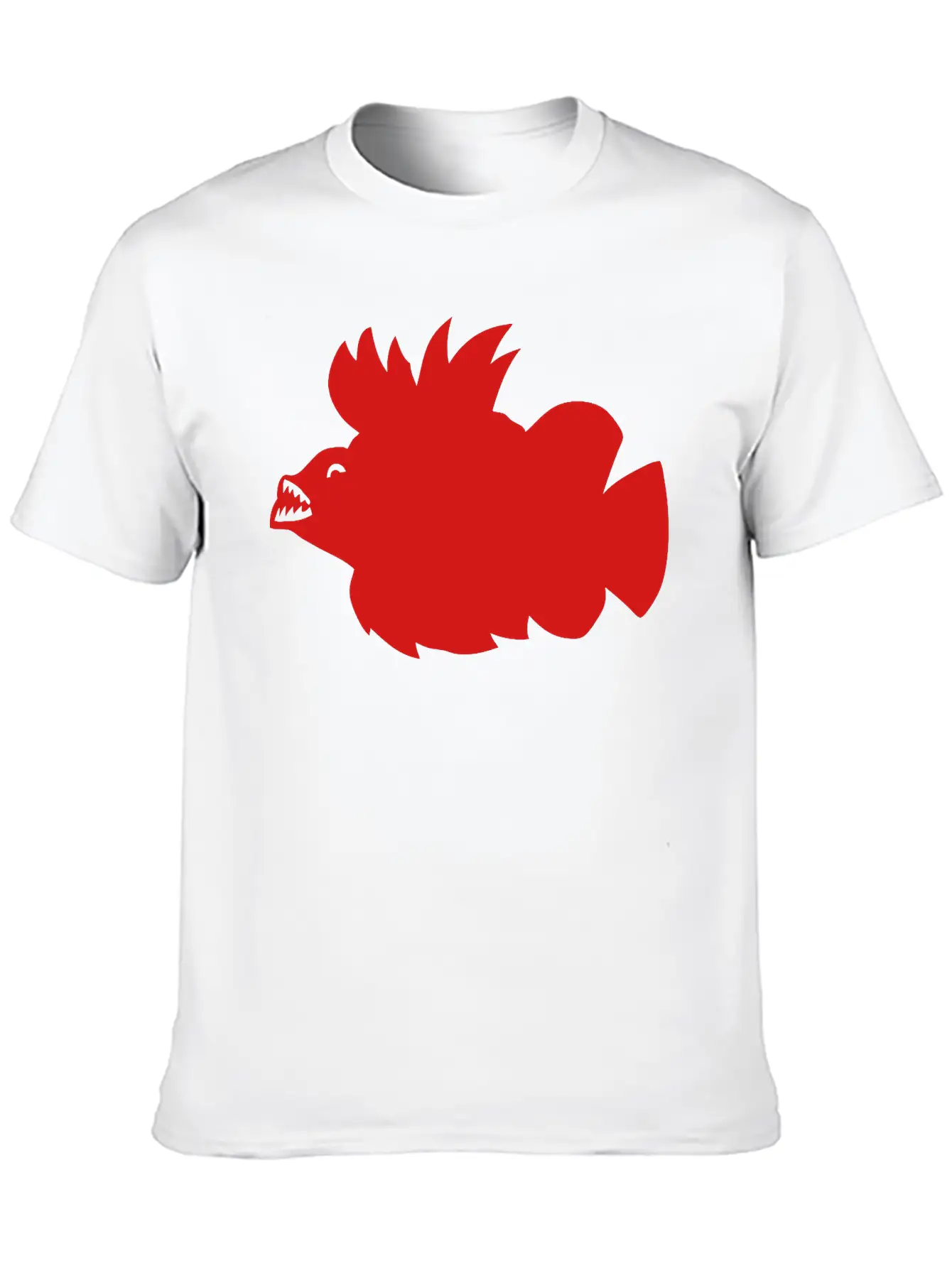 Piranha Shadow Figure 602 Relaxed Everyday Tee – Lightweight And Durable Cotton