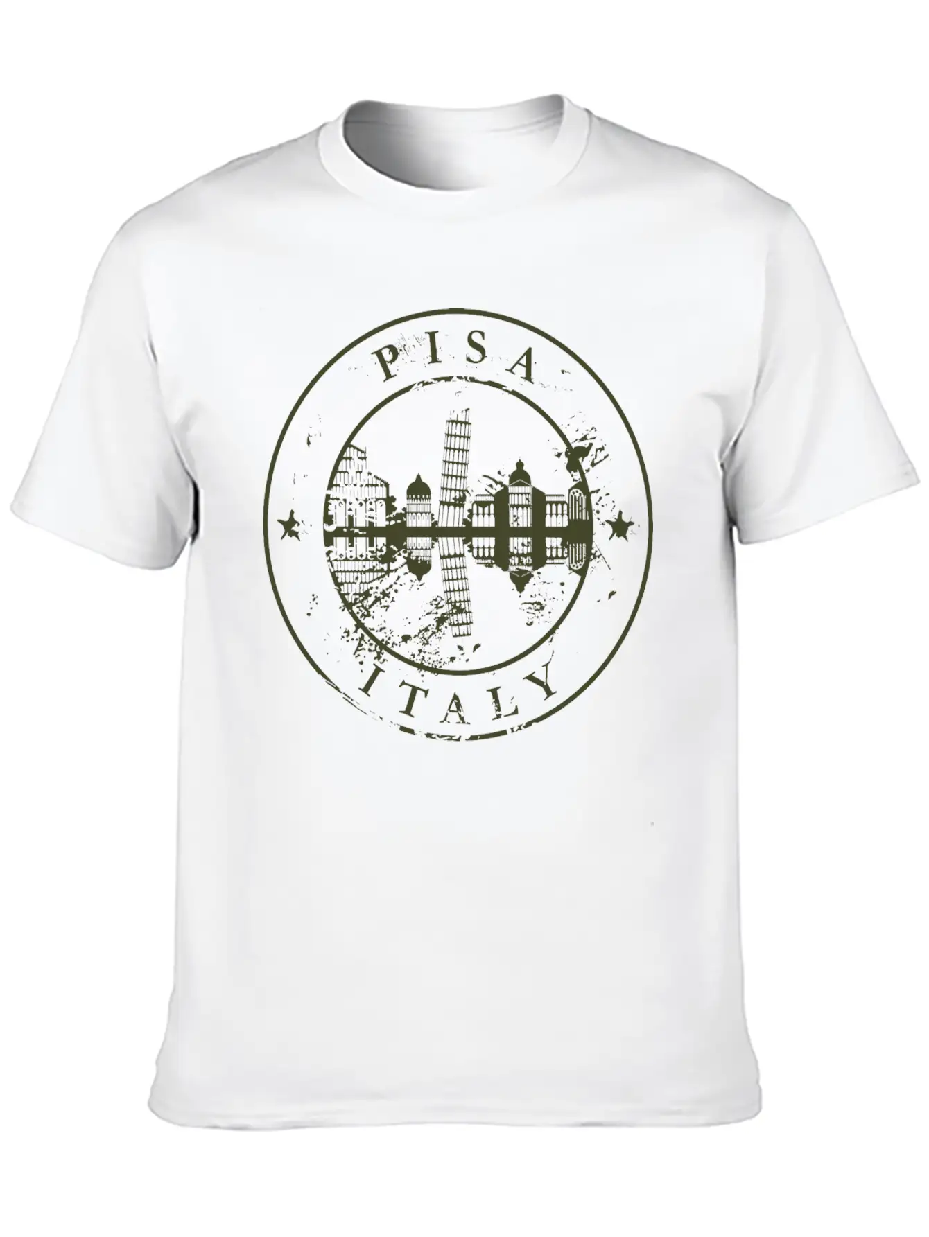 Pisa, Italy Soft Cotton Short Sleeve Tee – Unisex Wardrobe Staple