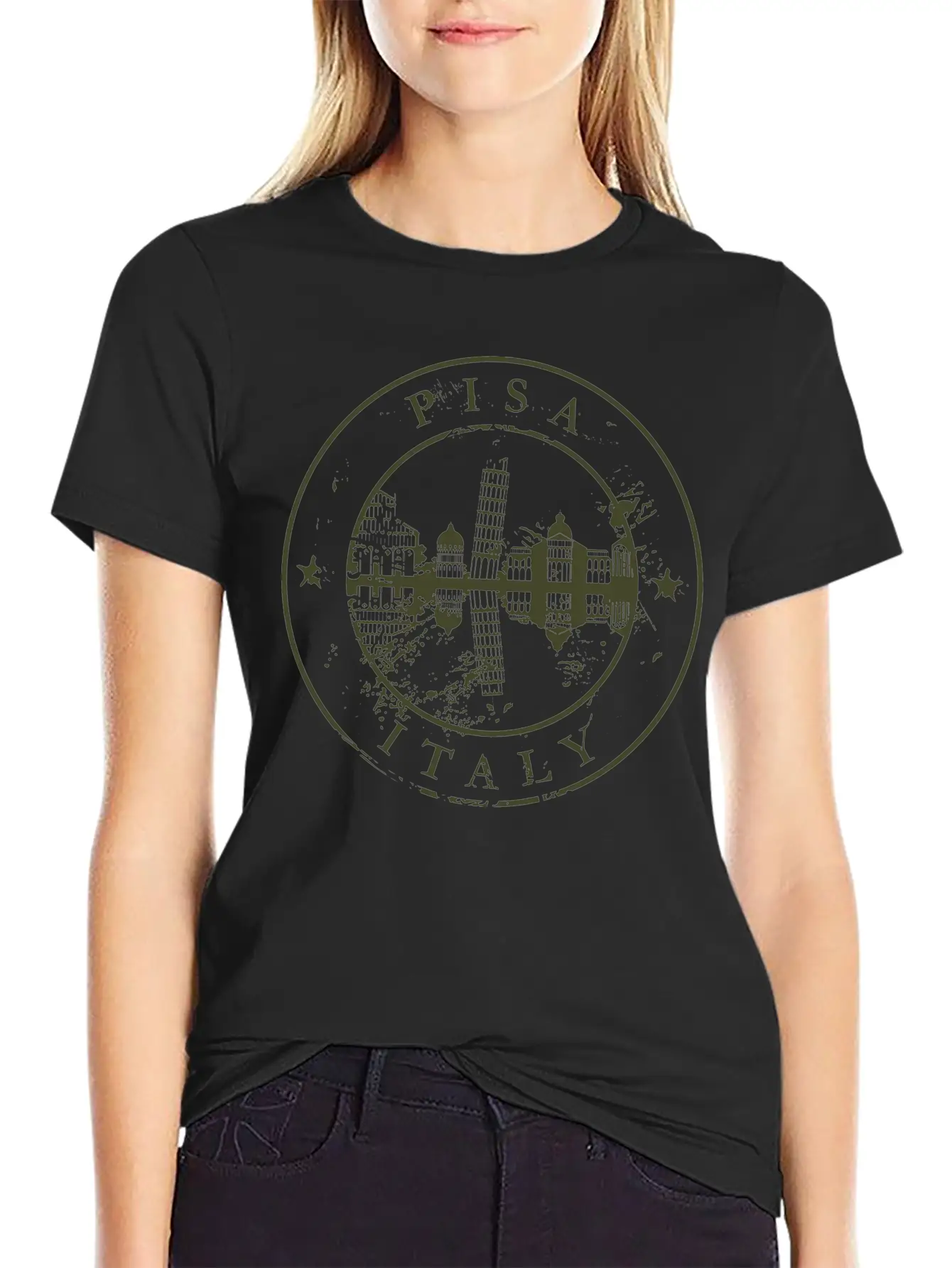 Pisa, Italy Soft Cotton Short Sleeve Tee – Unisex Wardrobe Staple