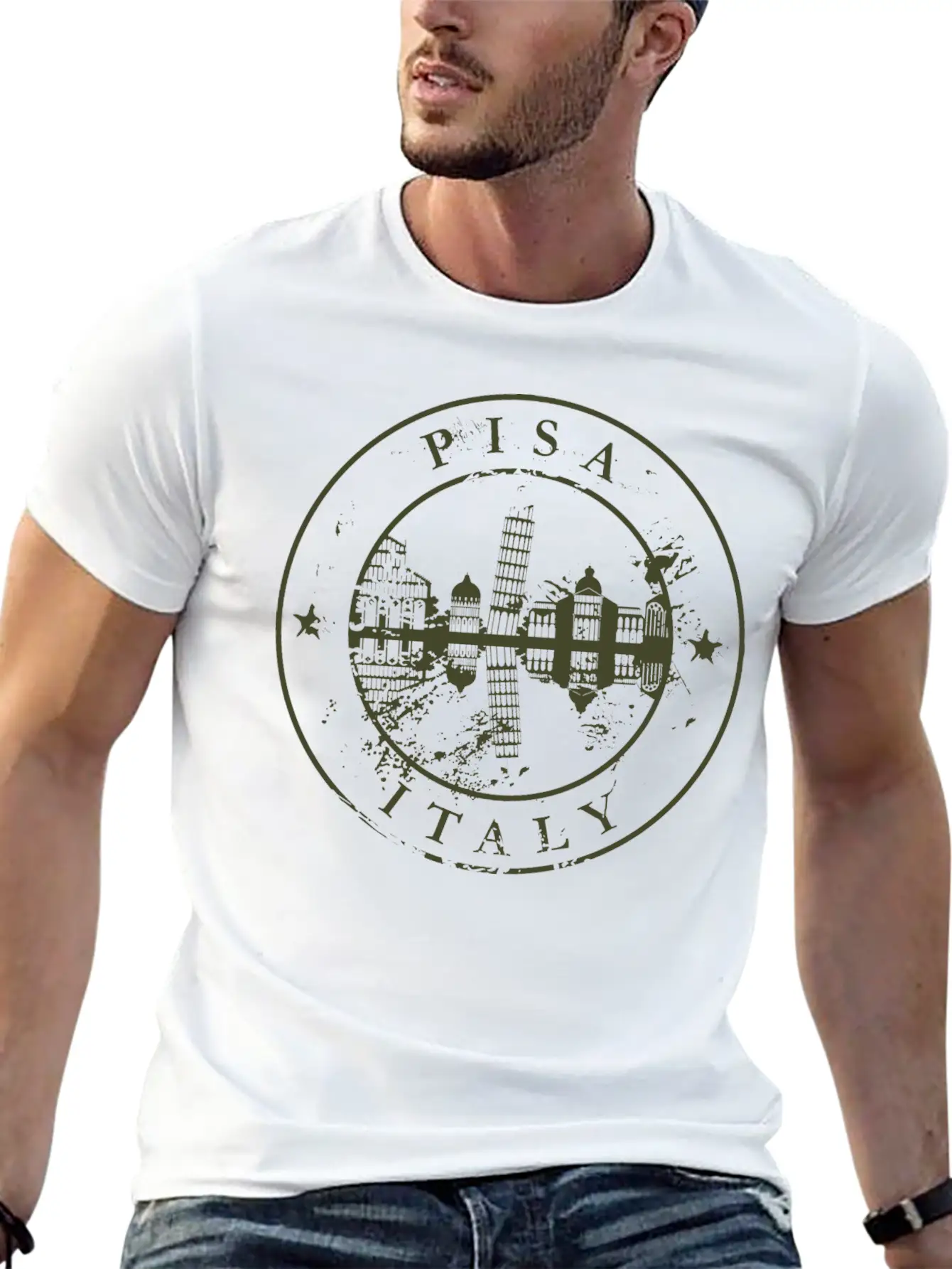 Pisa, Italy Soft Cotton Short Sleeve Tee – Unisex Wardrobe Staple