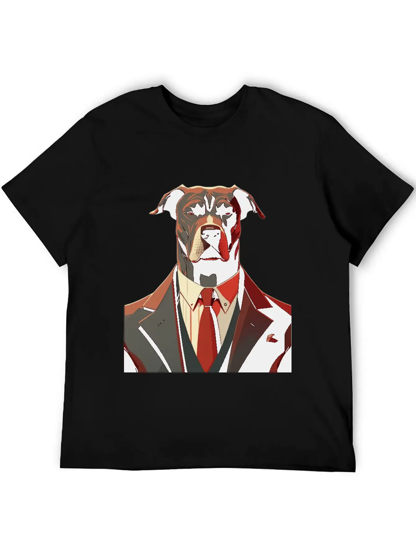 Pit Bull Tee, Minimalistic AI-Crafted Unisex Casual T-Shirt – Clean Design For Daily Comfort