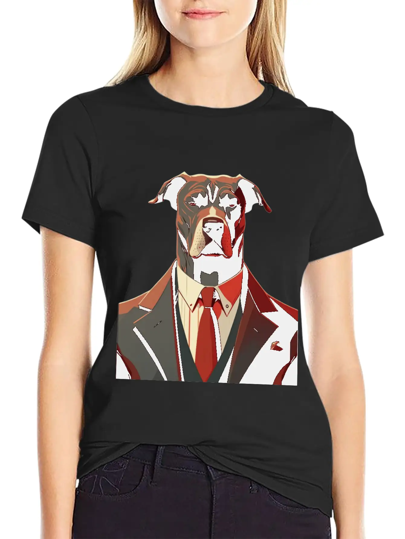 Pit Bull Tee, Minimalistic AI-Crafted Unisex Casual T-Shirt – Clean Design For Daily Comfort