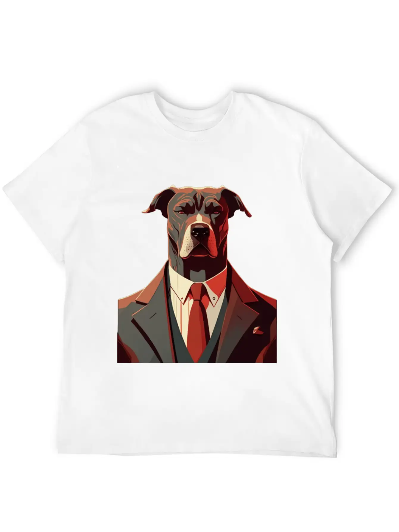 Pit Bull Tee, Minimalistic AI-Crafted Unisex Casual T-Shirt – Clean Design For Daily Comfort