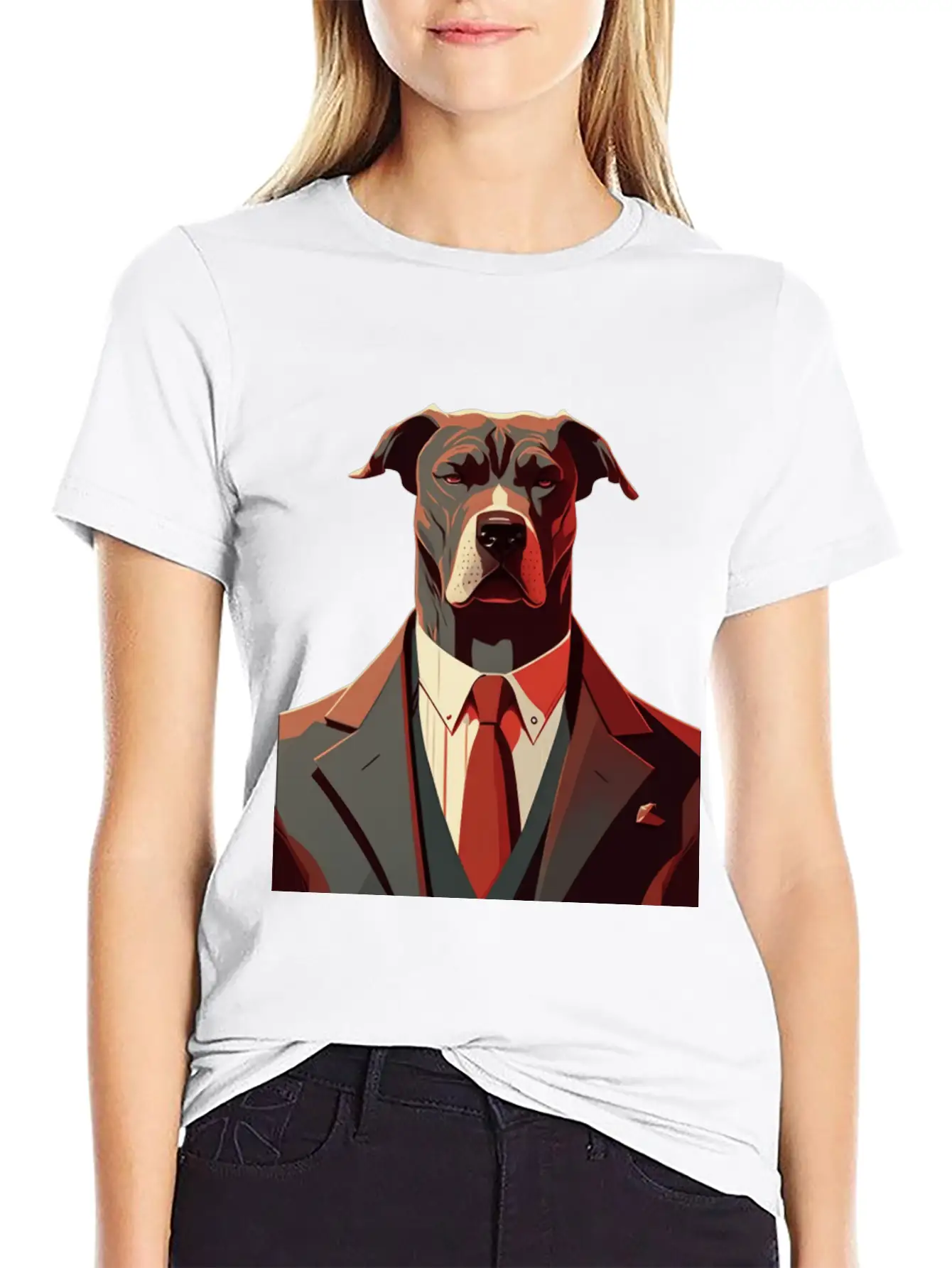 Pit Bull Tee, Minimalistic AI-Crafted Unisex Casual T-Shirt – Clean Design For Daily Comfort