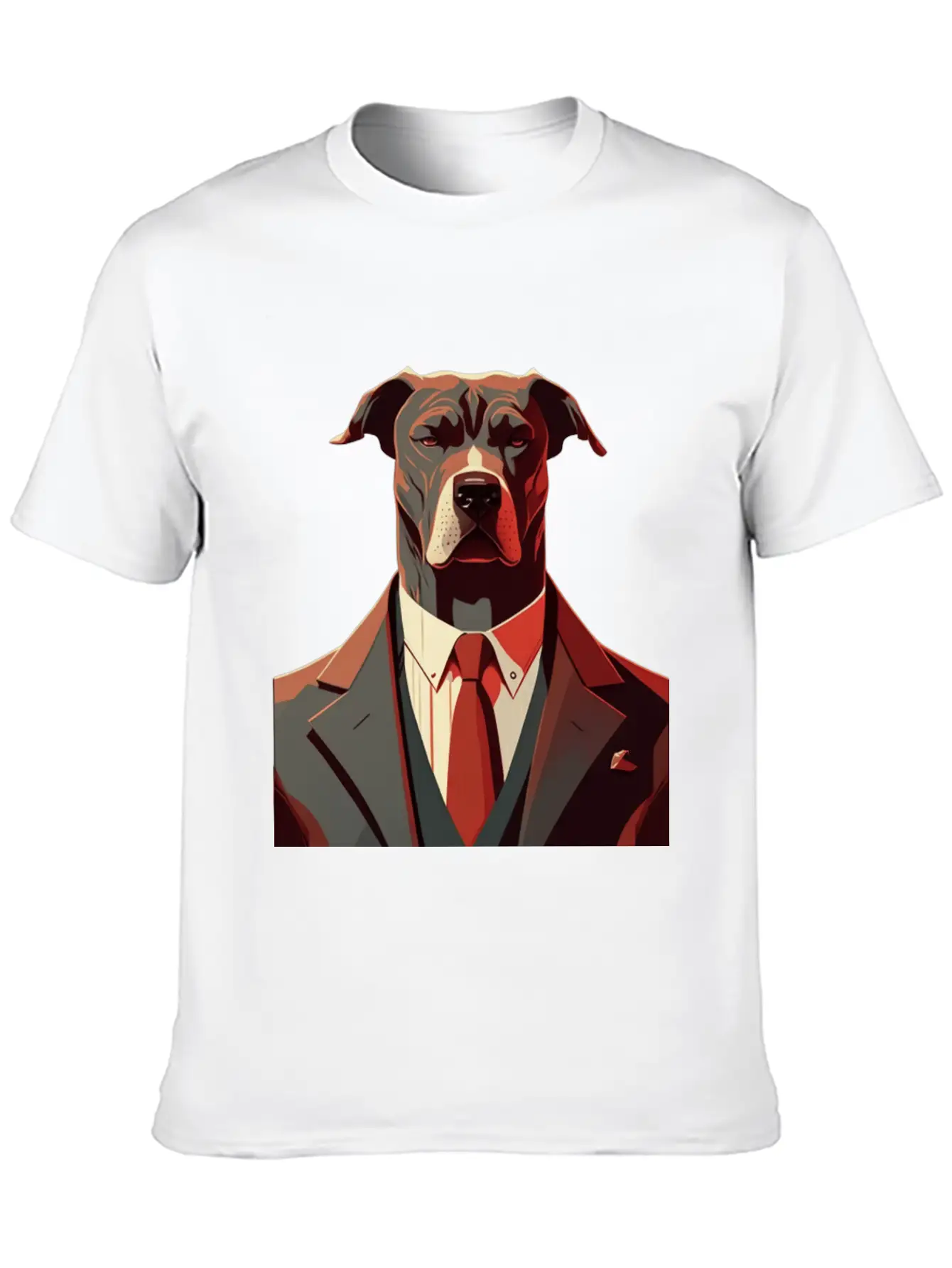 Pit Bull Tee, Minimalistic AI-Crafted Unisex Casual T-Shirt – Clean Design For Daily Comfort
