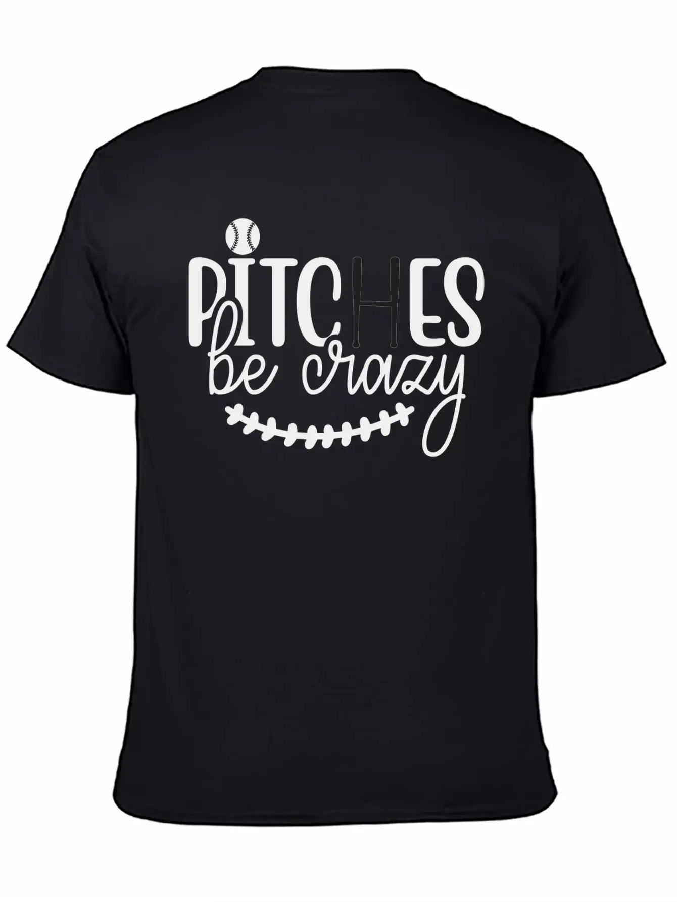 Pitches Be Crazy 01 Modern Fit Casual T-Shirt ��� Clean And Versatile Design