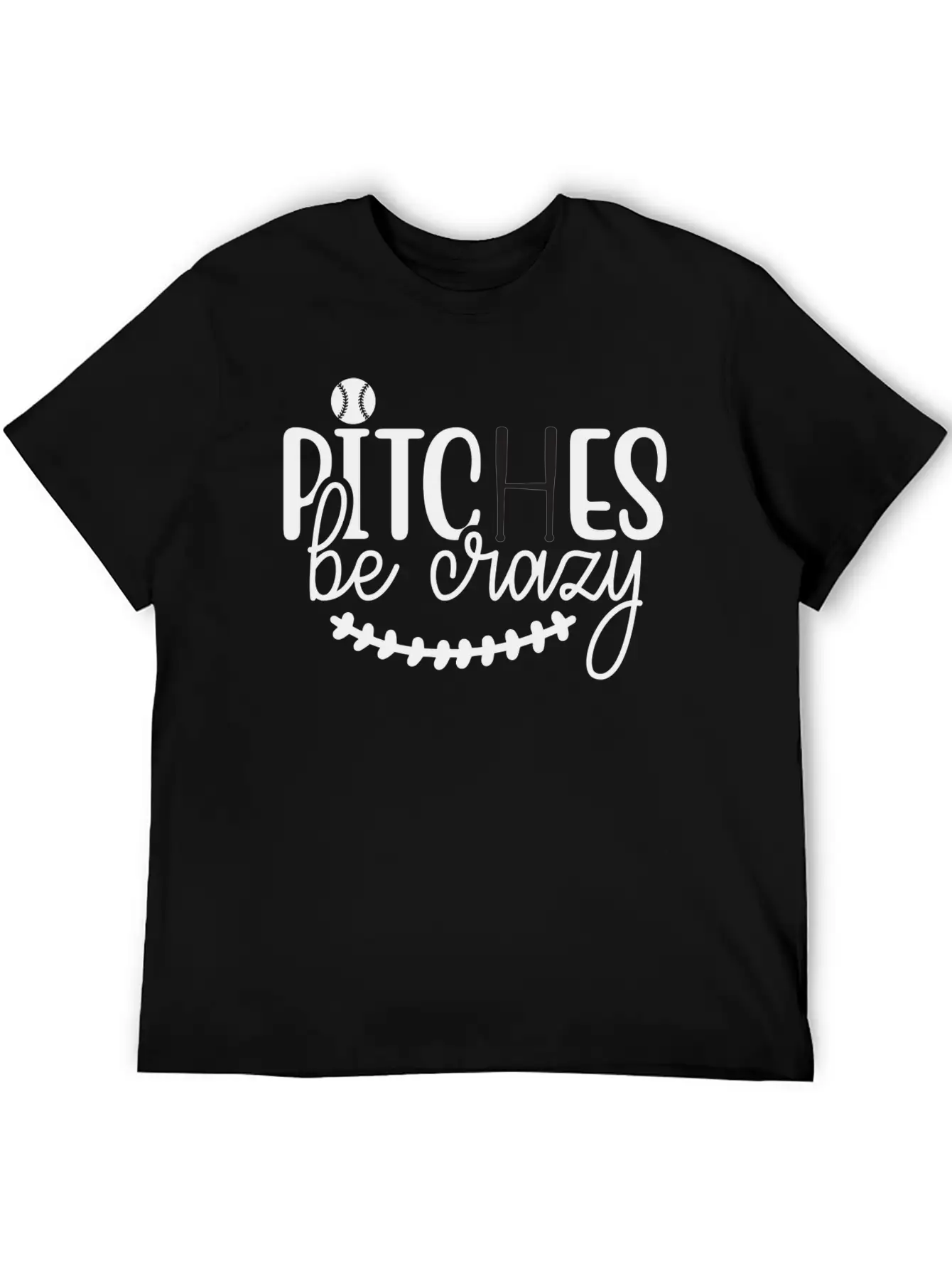 Pitches Be Crazy 01 Modern Fit Casual T-Shirt ��� Clean And Versatile Design