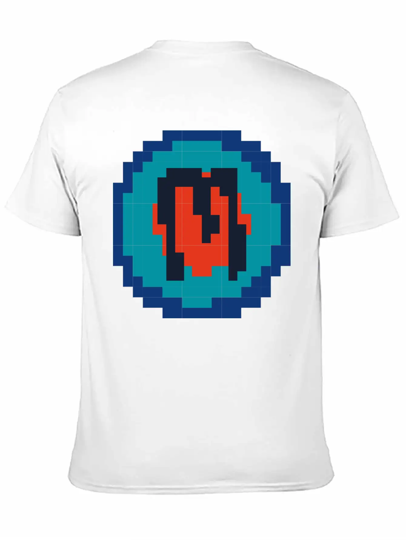 Pixelated Letter M Relaxed Everyday Tee – Lightweight And Durable Cotton