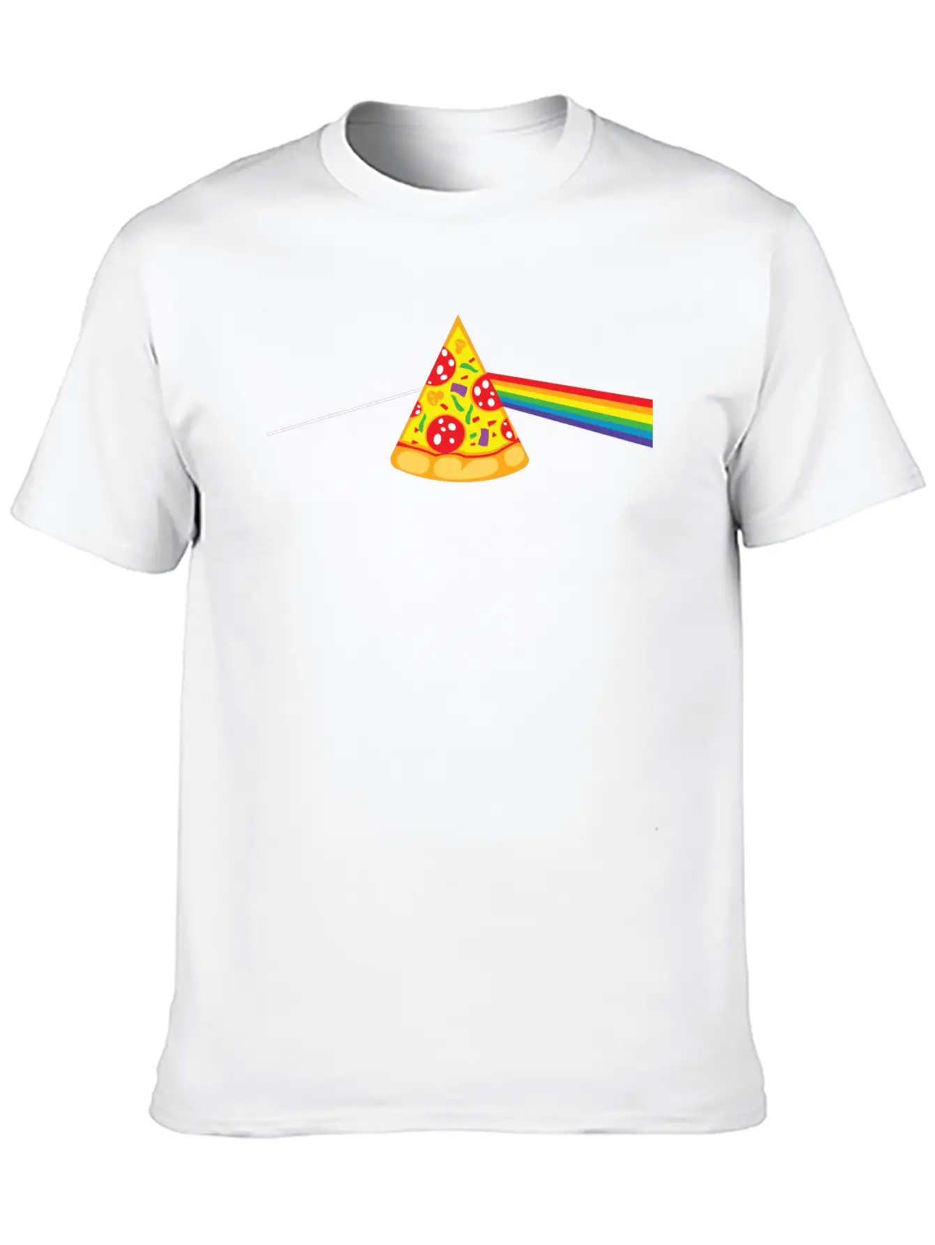 Pizzarism Unisex Casual T-Shirt – Clean Design For Daily Comfort