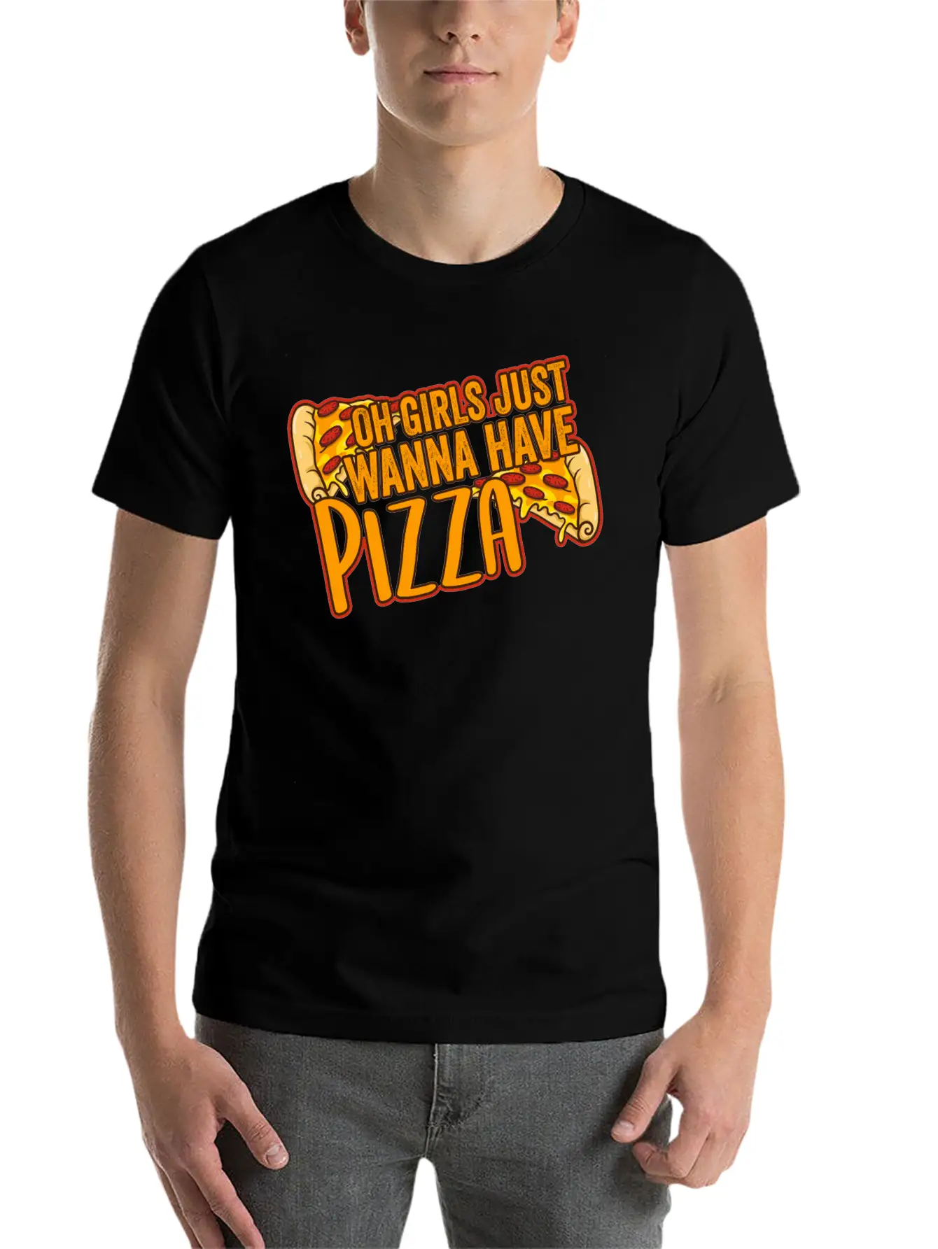 Pizzeria Pizza Clothing Frozen Pizza Place Lover Modern Fit Casual T-Shirt ��� Clean And Versatile Design