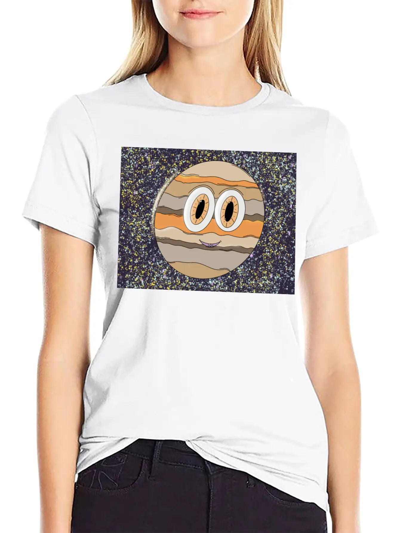 Planet Modern Fit Casual T-Shirt ��� Clean And Versatile Design