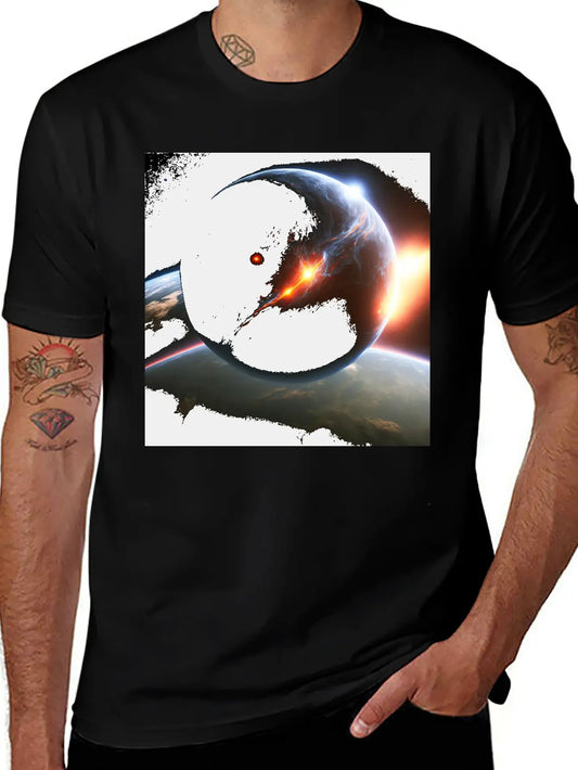 Planet Unisex Casual T-Shirt – Clean Design For Daily Comfort