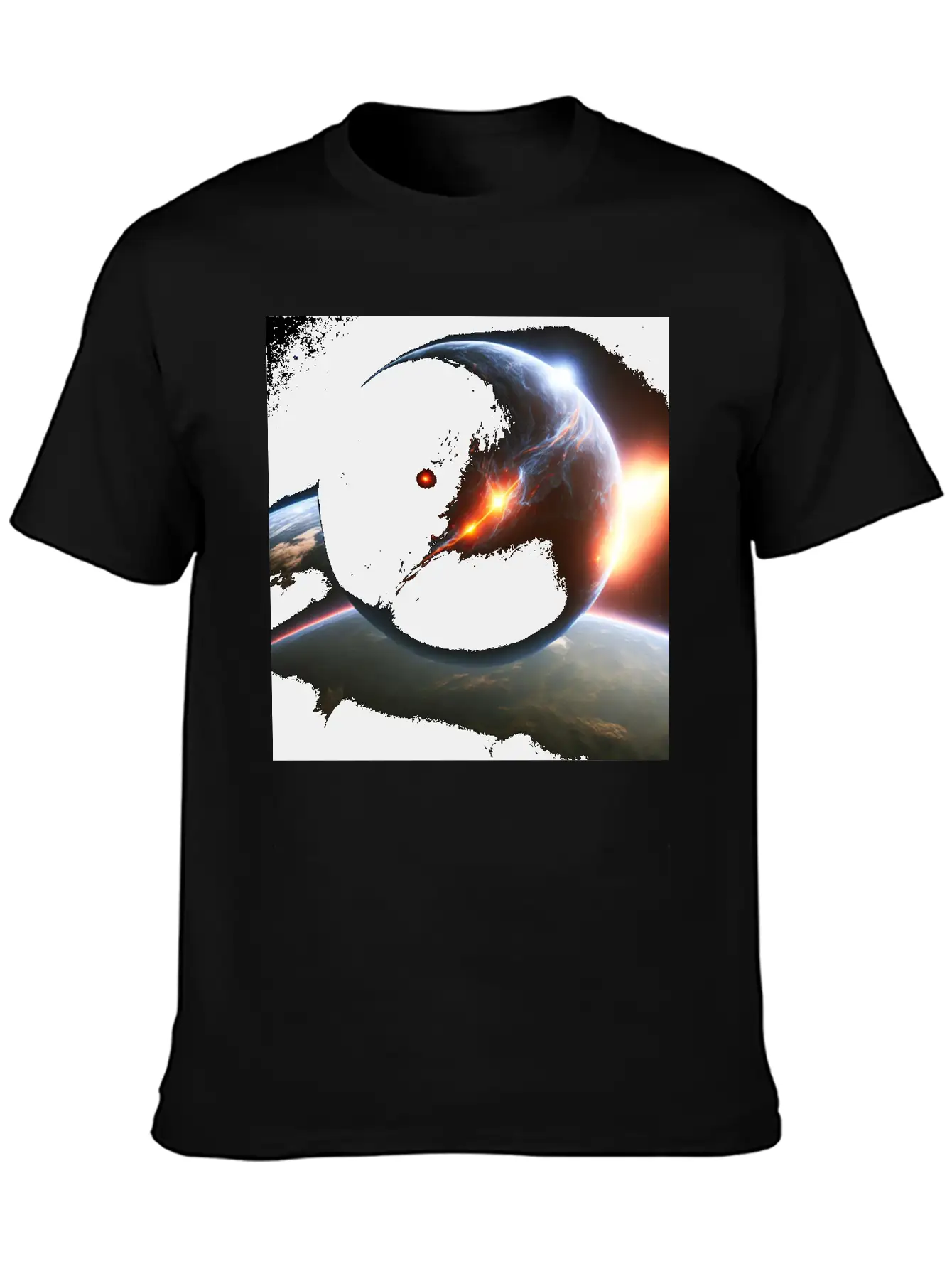 Planet Unisex Casual T-Shirt – Clean Design For Daily Comfort