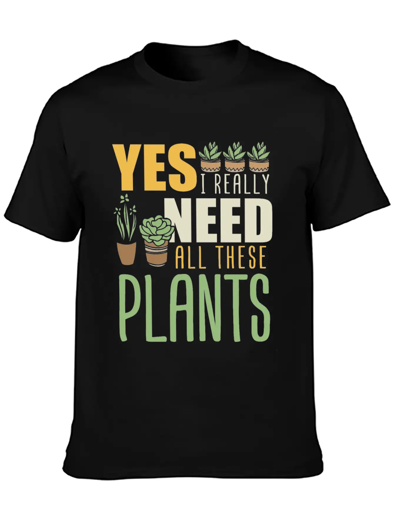 Plant Plants Farmer Garden Gardener Modern Fit Casual T-Shirt – Clean And Versatile Design