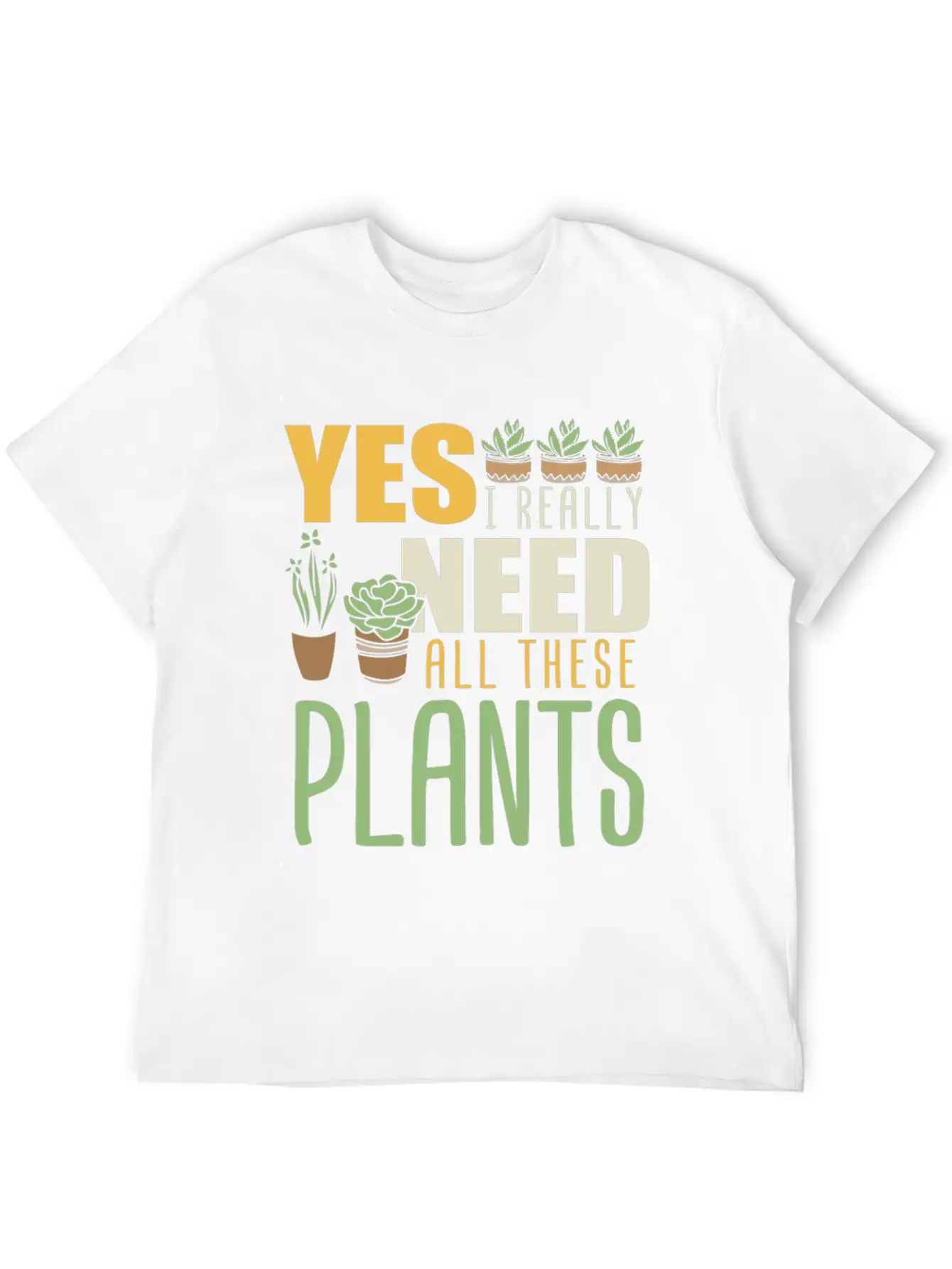 Plant Plants Farmer Garden Gardener Modern Fit Casual T-Shirt – Clean And Versatile Design