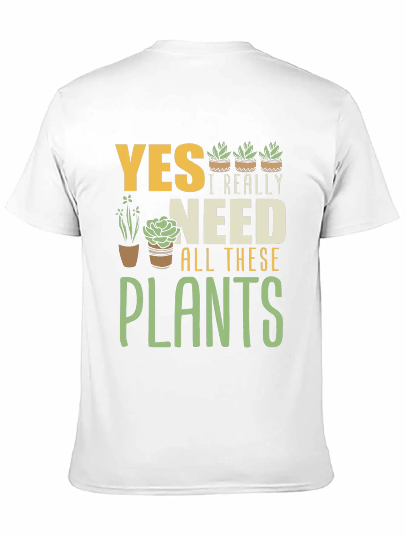 Plant Plants Farmer Garden Gardener Modern Fit Casual T-Shirt – Clean And Versatile Design