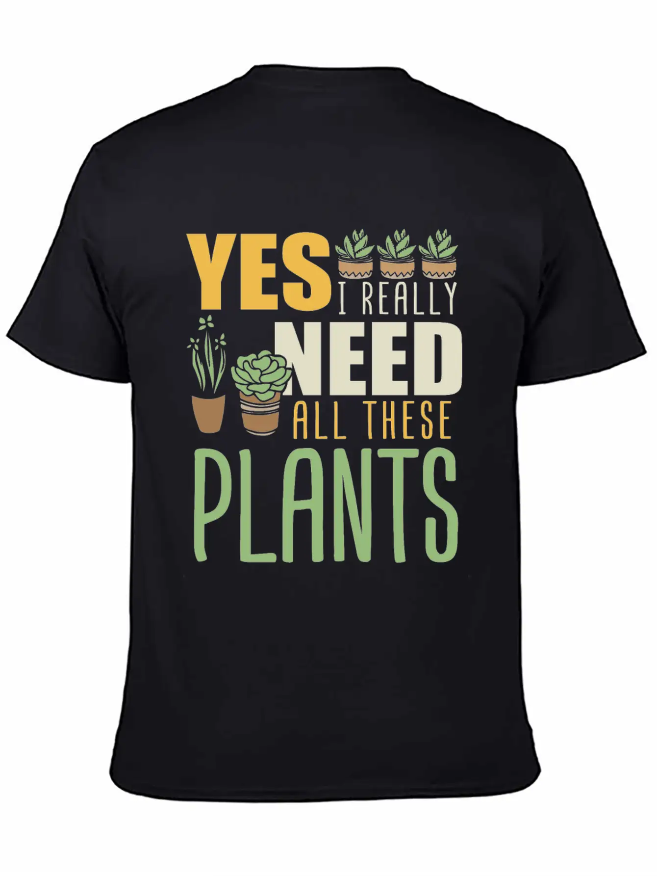 Plant Plants Farmer Garden Gardener Modern Fit Casual T-Shirt – Clean And Versatile Design