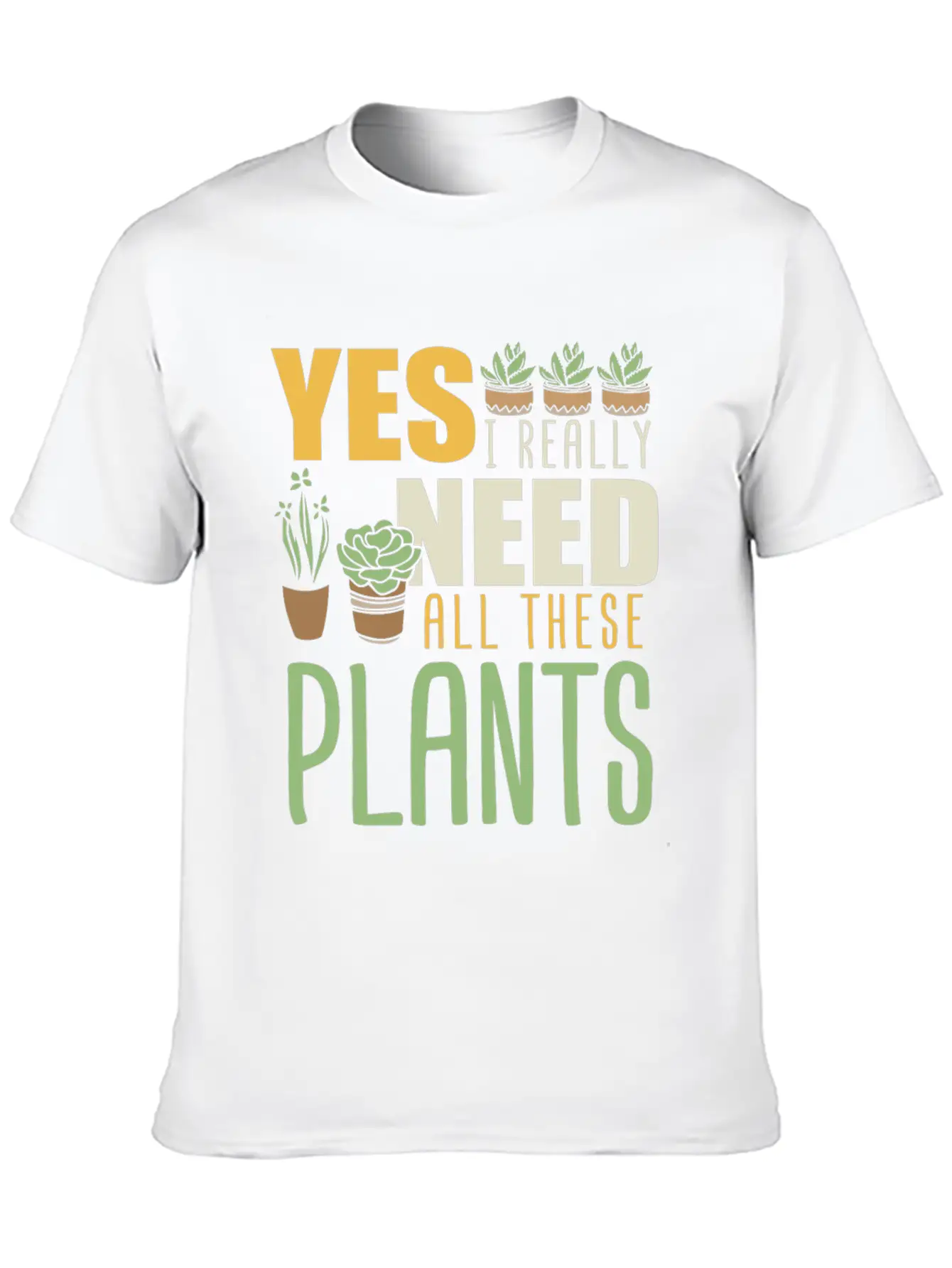 Plant Plants Farmer Garden Gardener Modern Fit Casual T-Shirt – Clean And Versatile Design