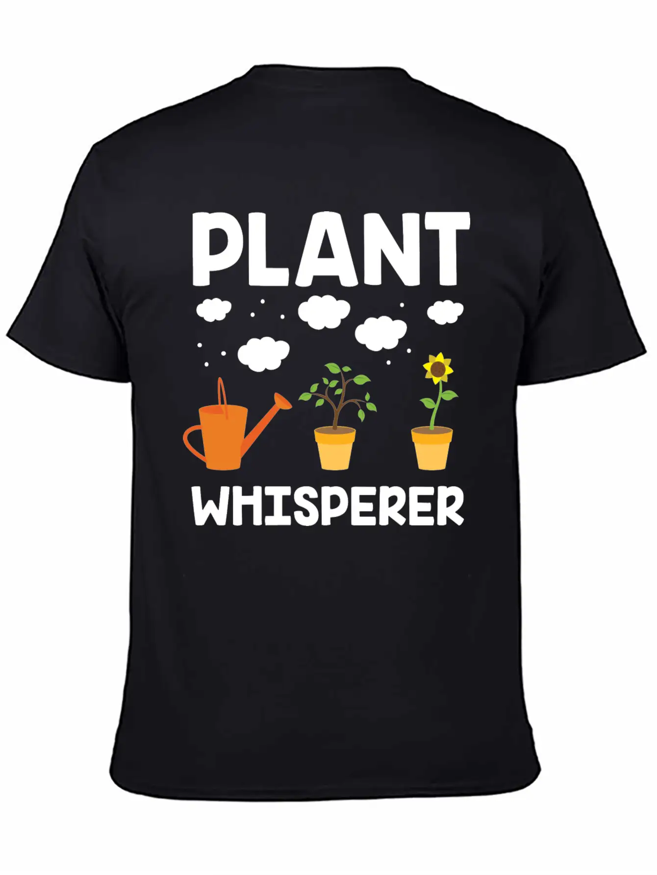 Plant Whisperer Gardening Hobby Gardener Gifts Unisex Casual T-Shirt – Clean Design For Daily Comfort