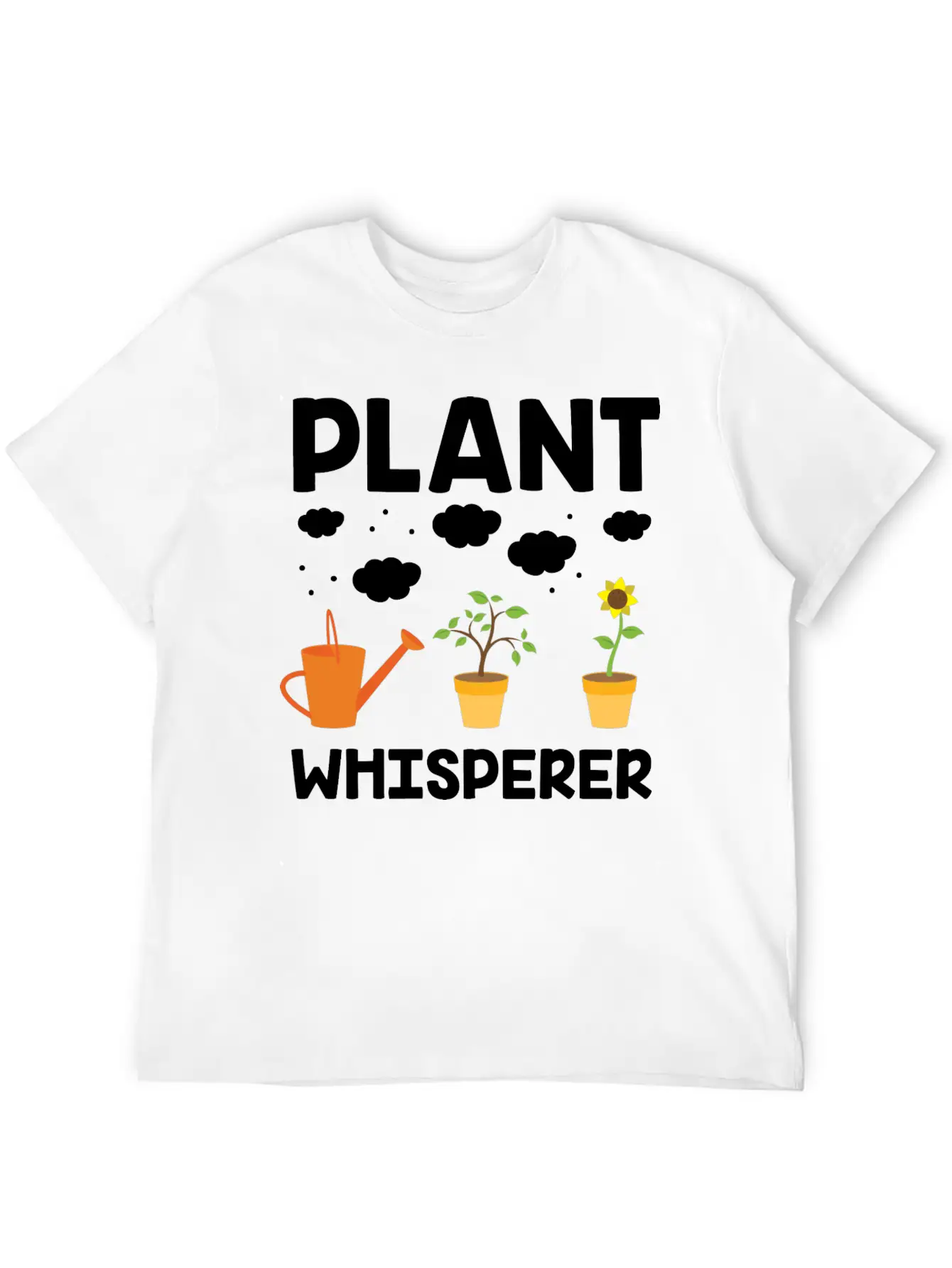 Plant Whisperer Gardening Hobby Gardener Gifts Unisex Casual T-Shirt – Clean Design For Daily Comfort