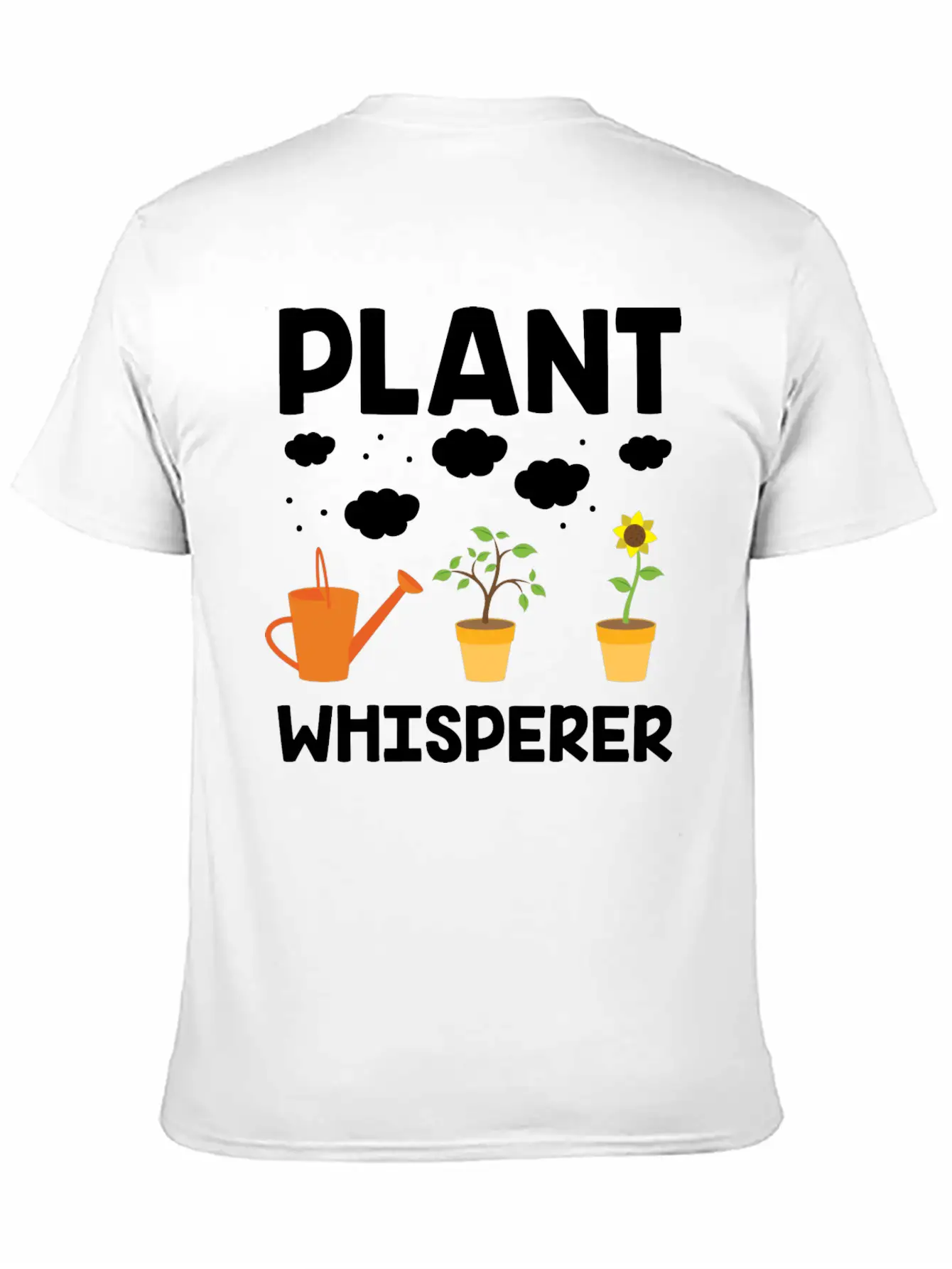 Plant Whisperer Gardening Hobby Gardener Gifts Unisex Casual T-Shirt – Clean Design For Daily Comfort