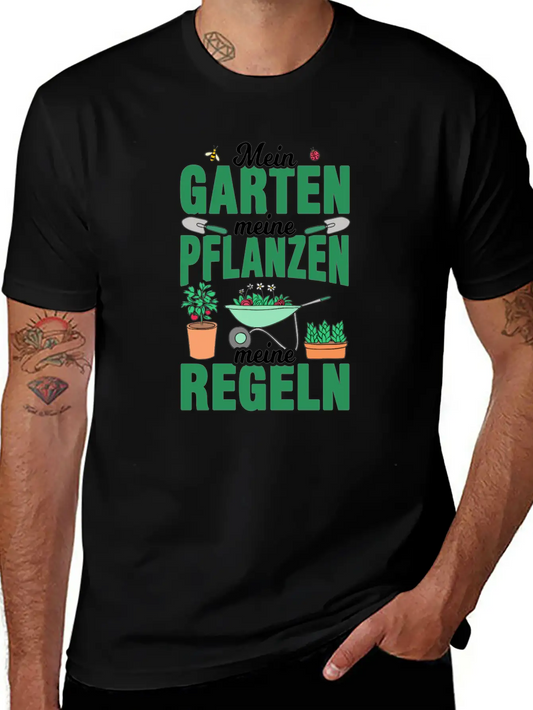 Plants Gardener Hobby Gardener Gardening Lightweight Cotton T-Shirt – Daily Comfort Graphic Shirt