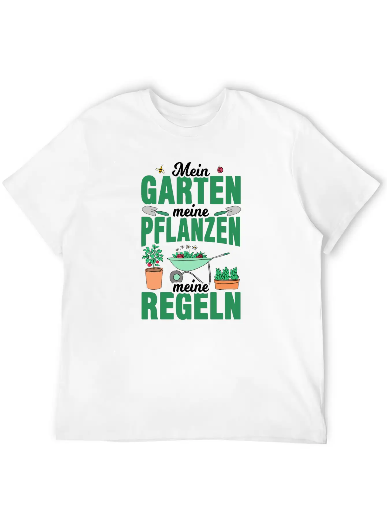 Plants Gardener Hobby Gardener Gardening Lightweight Cotton T-Shirt – Daily Comfort Graphic Shirt