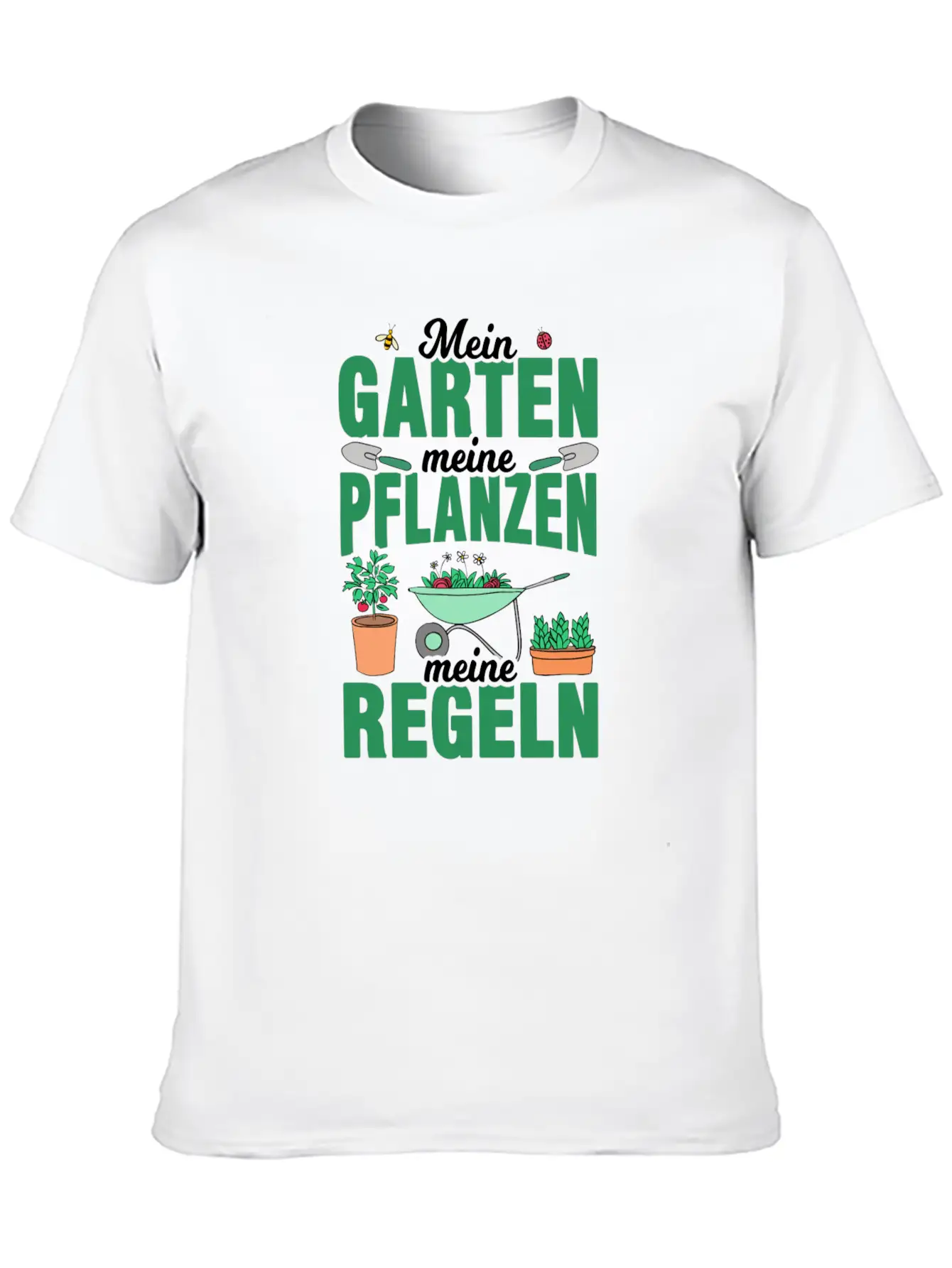 Plants Gardener Hobby Gardener Gardening Lightweight Cotton T-Shirt – Daily Comfort Graphic Shirt