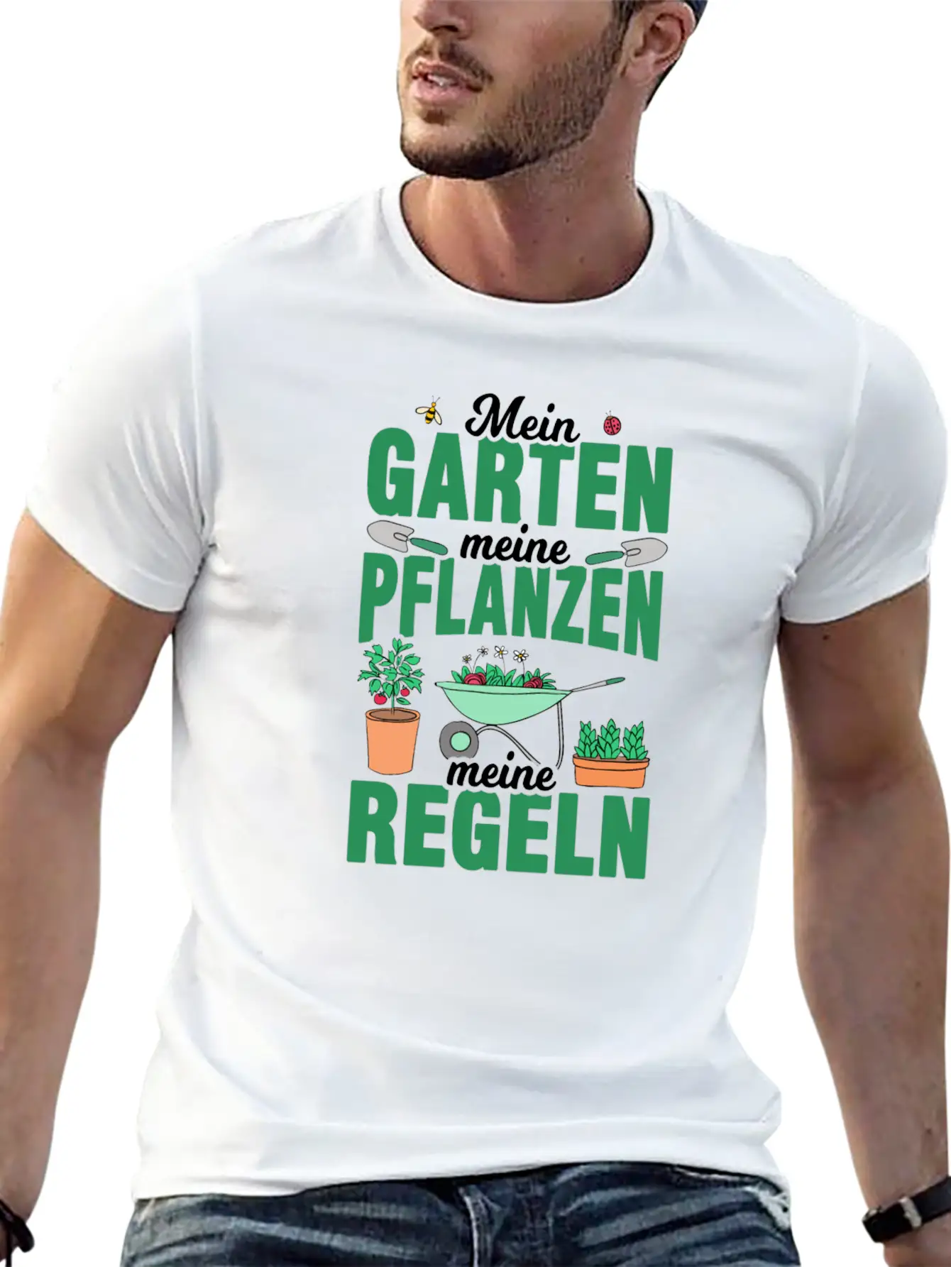 Plants Gardener Hobby Gardener Gardening Lightweight Cotton T-Shirt – Daily Comfort Graphic Shirt