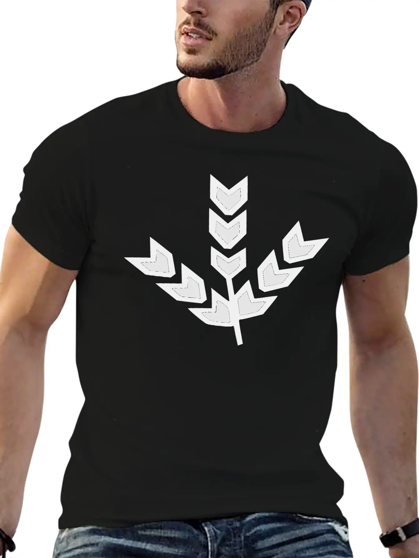 Plants Vector Art Unisex Casual T-Shirt – Clean Design For Daily Comfort