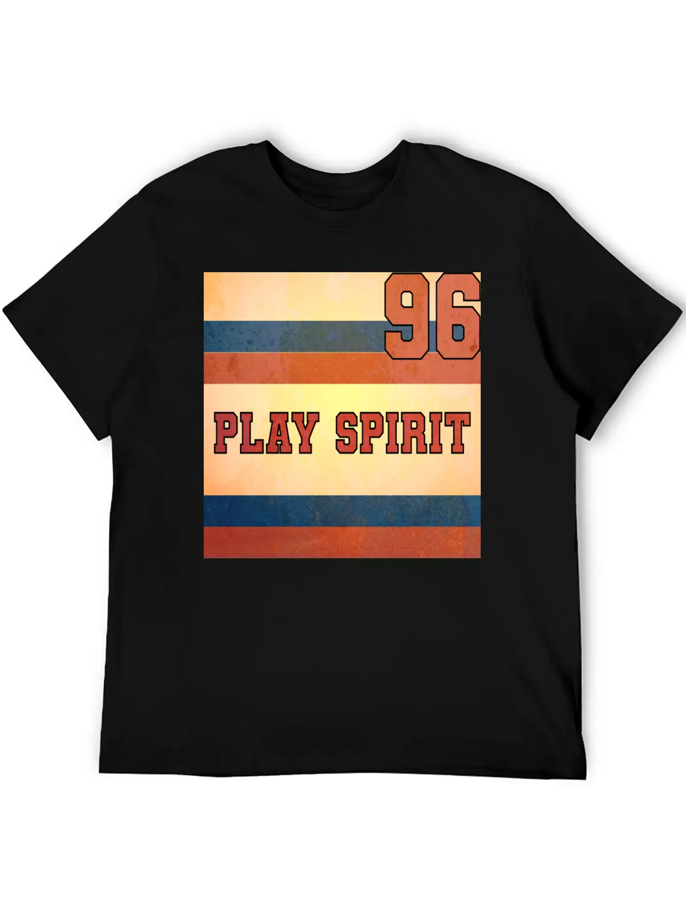 PLAY SPIRIT NUMBER 96 Soft Cotton Short Sleeve Tee – Unisex Wardrobe Staple