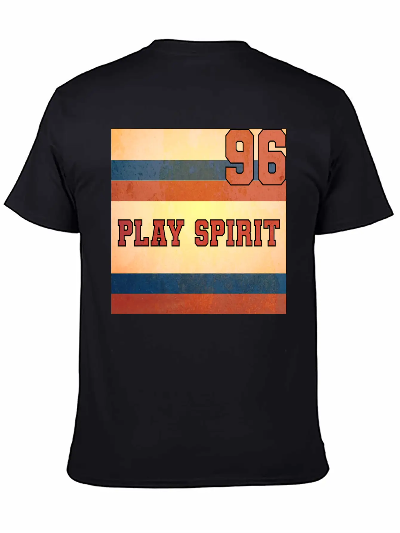 PLAY SPIRIT NUMBER 96 Soft Cotton Short Sleeve Tee – Unisex Wardrobe Staple