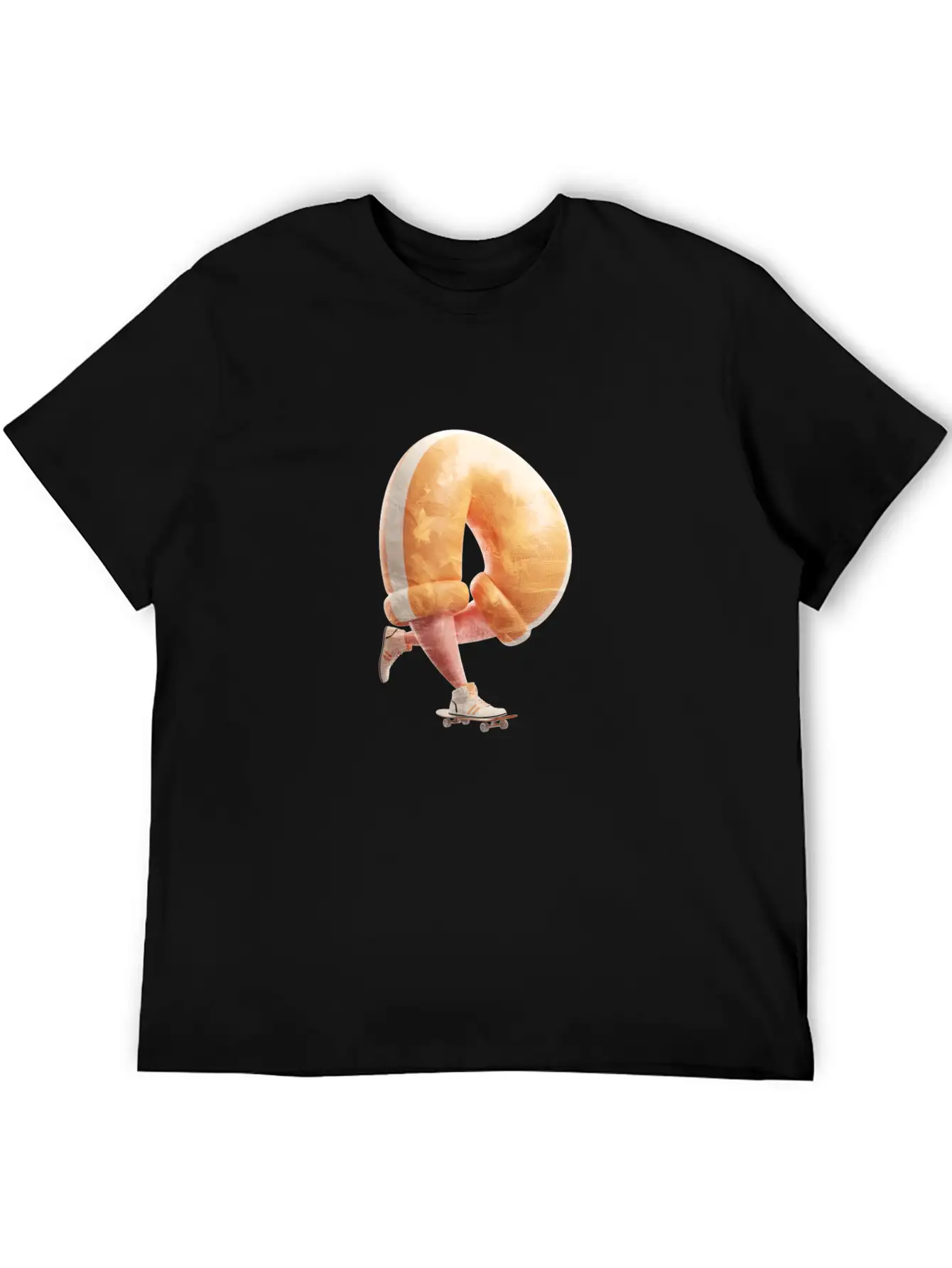 Playing Skateboarding 3d Illustration Comfortable Minimalist Graphic Tee – Summer Style Essential