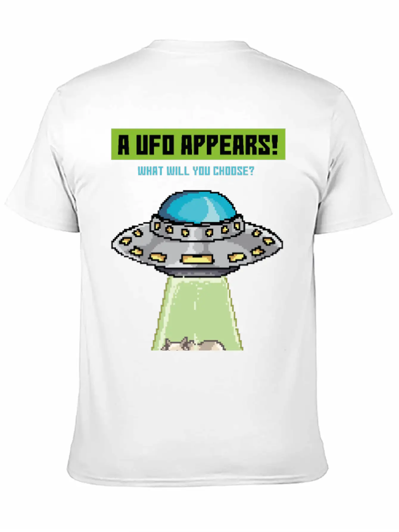 Please Take Me, Funny Alien Abduction Pixel 90's G Modern Fit Casual T-Shirt – Clean And Versatile Design