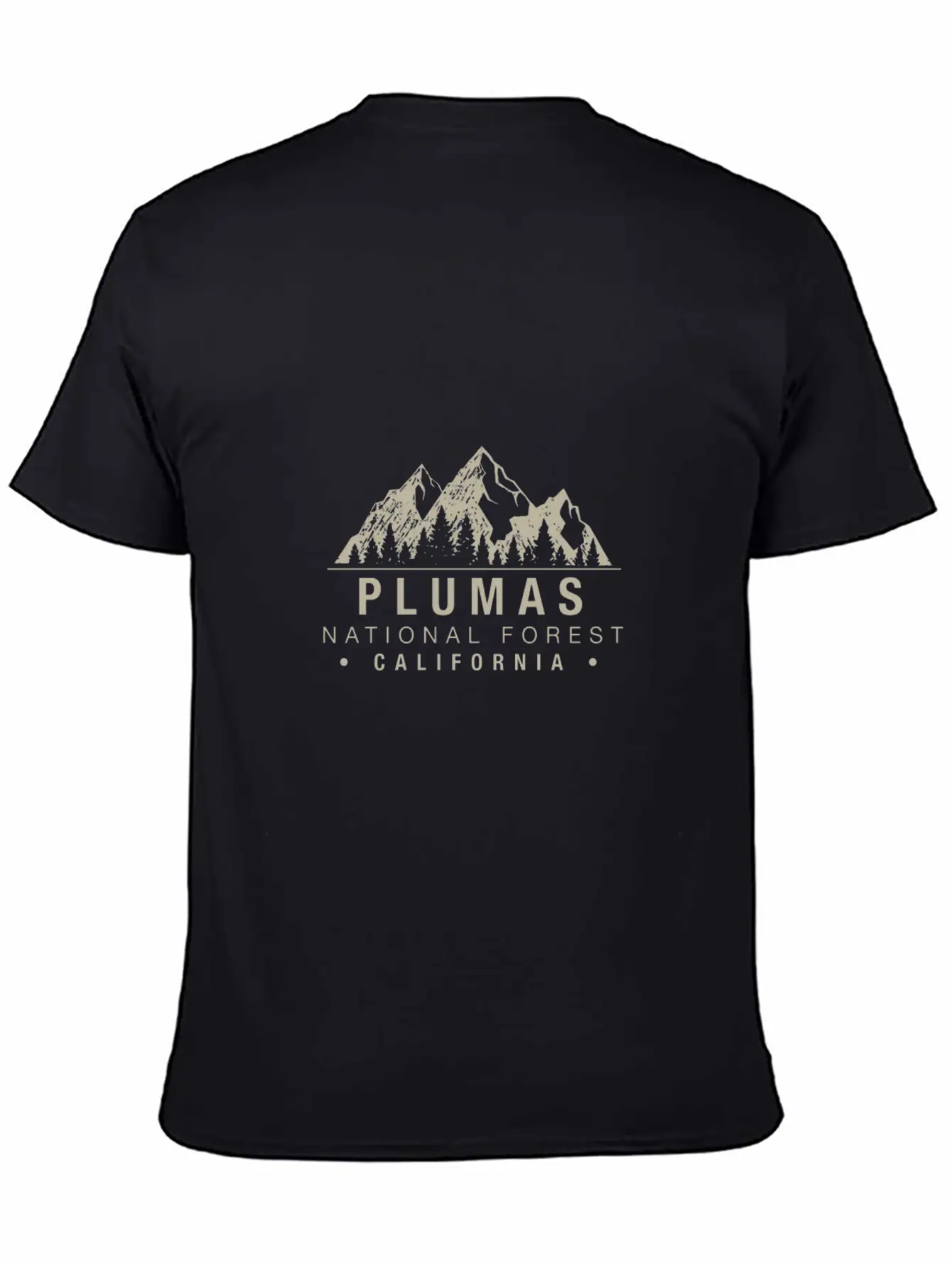 Plumas National Forest California Basic Graphic T-Shirt – Daily Comfort In Soft Cotton