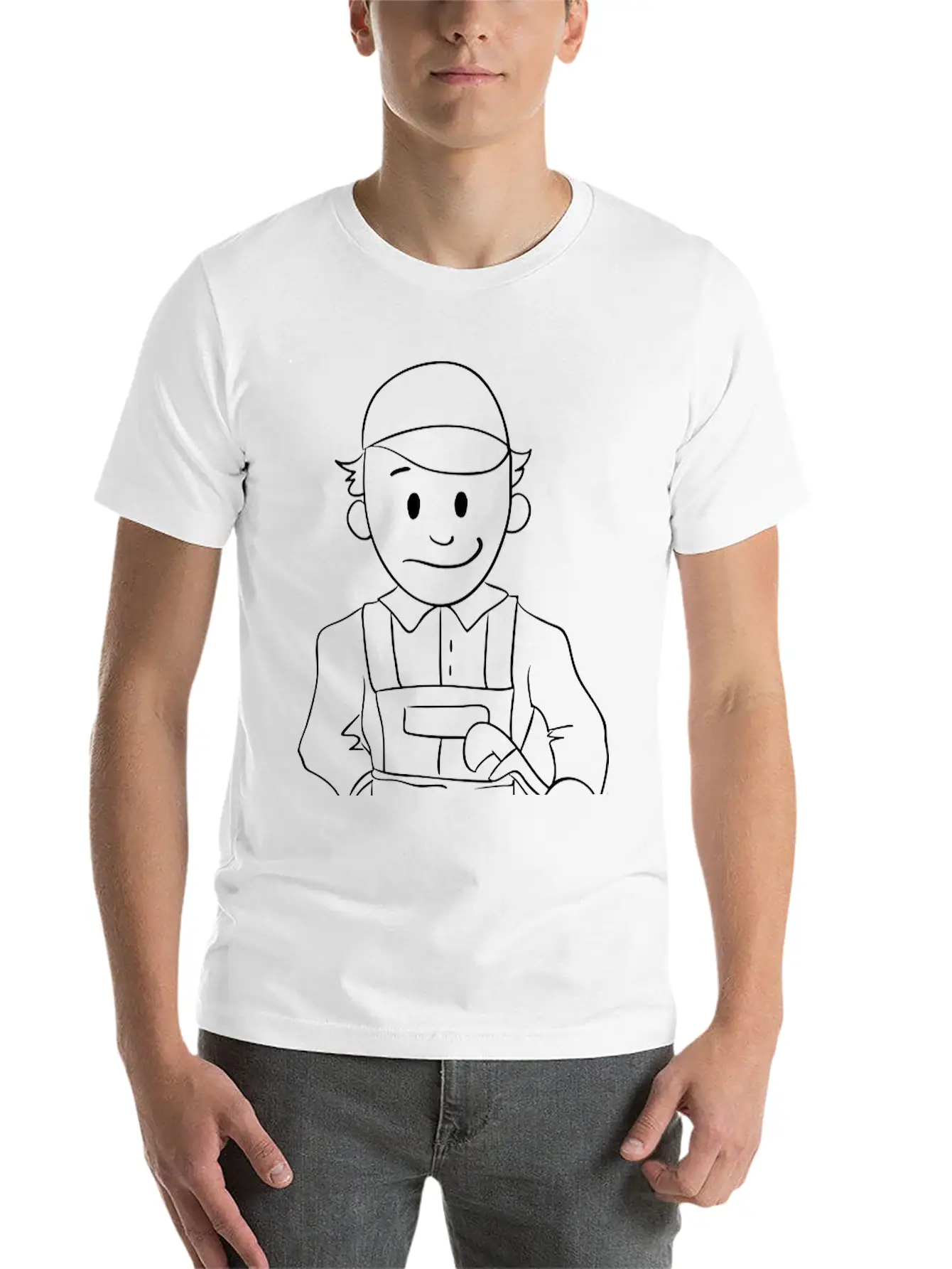 Plumber Unisex Casual T-Shirt – Clean Design For Daily Comfort