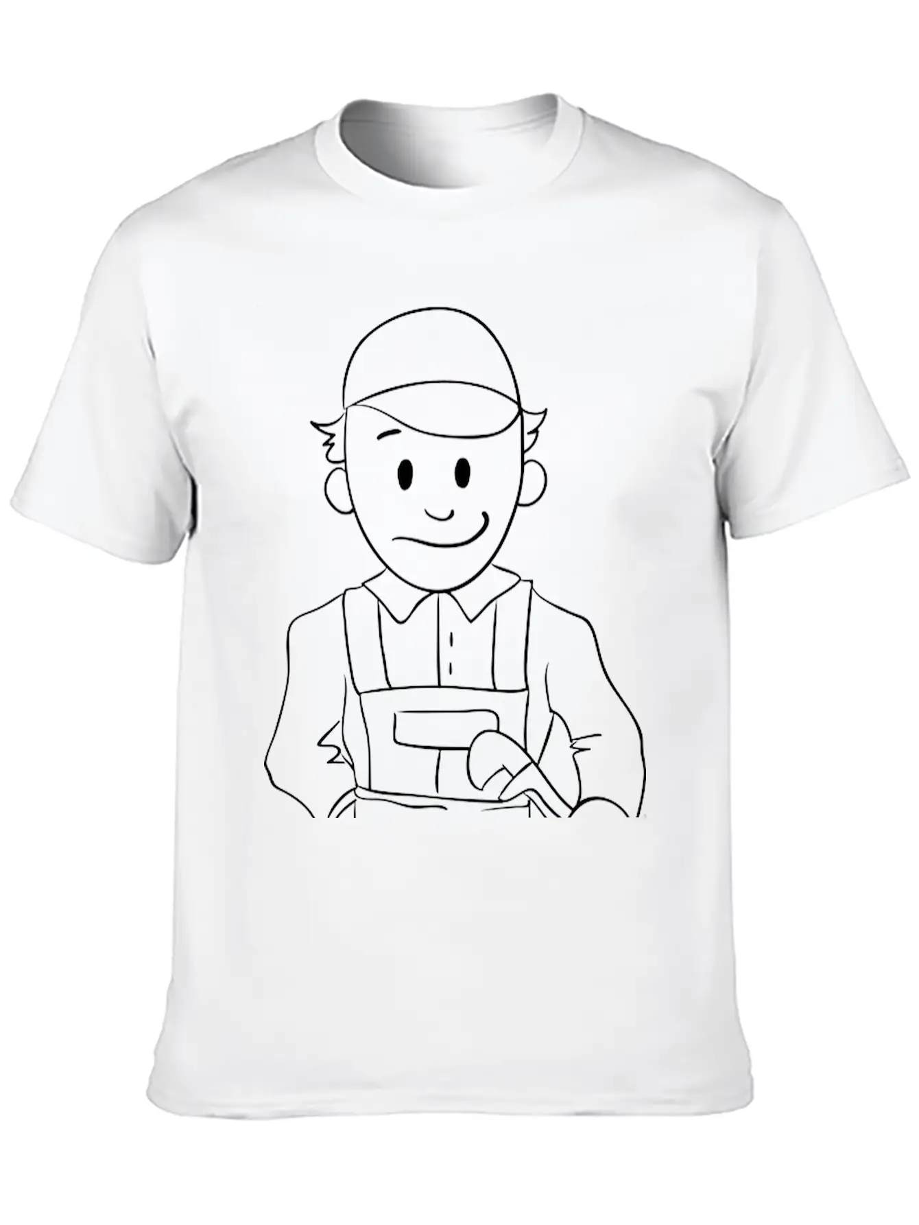 Plumber Unisex Casual T-Shirt – Clean Design For Daily Comfort