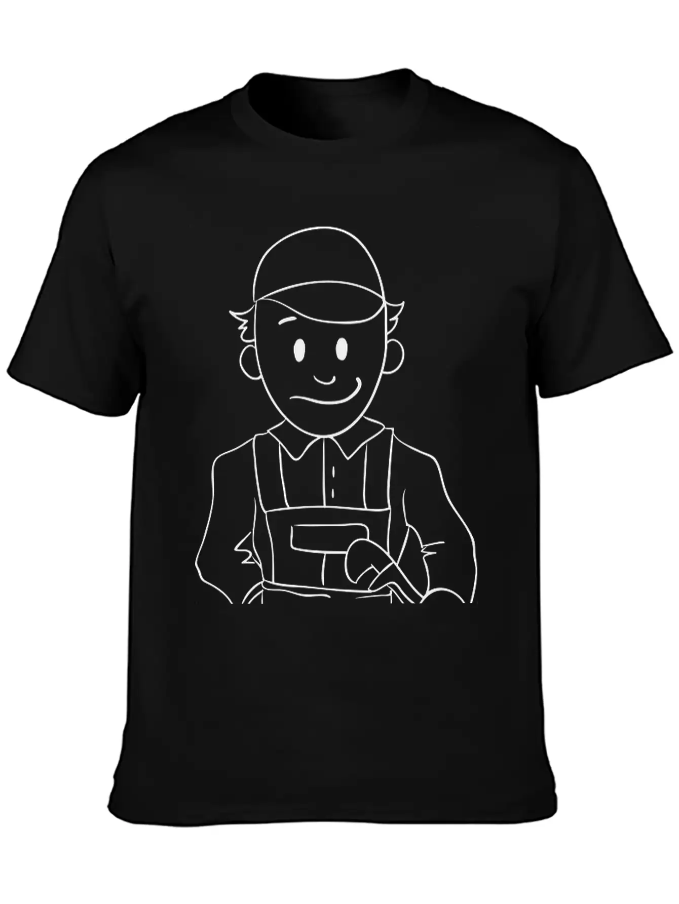 Plumber Unisex Casual T-Shirt – Clean Design For Daily Comfort