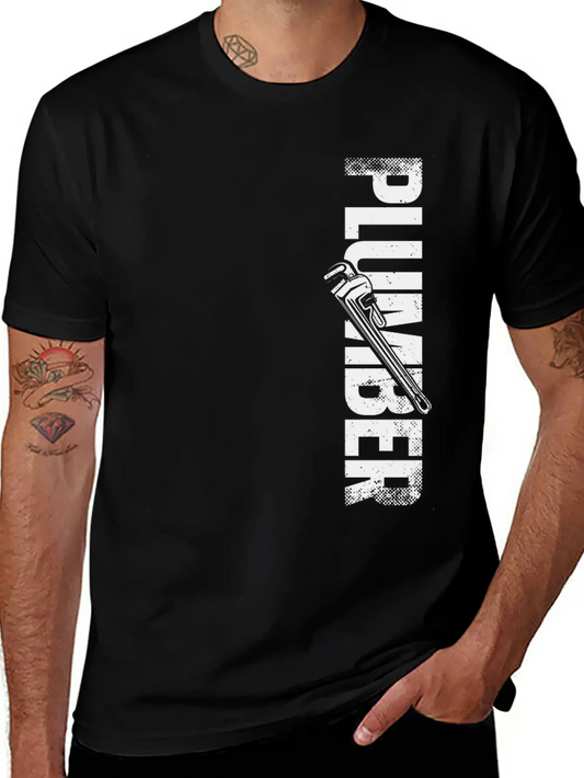 Plumbing Plumber Vintage Plumber Classic Fit Graphic Tee For Daily Comfort – Unisex Cotton Shirt